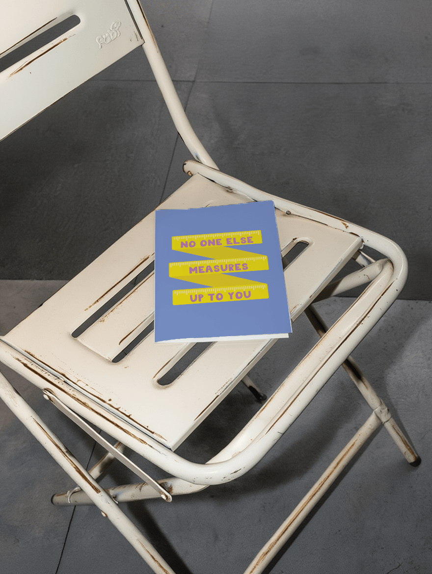 No One Else Measures Up to You mockup 2