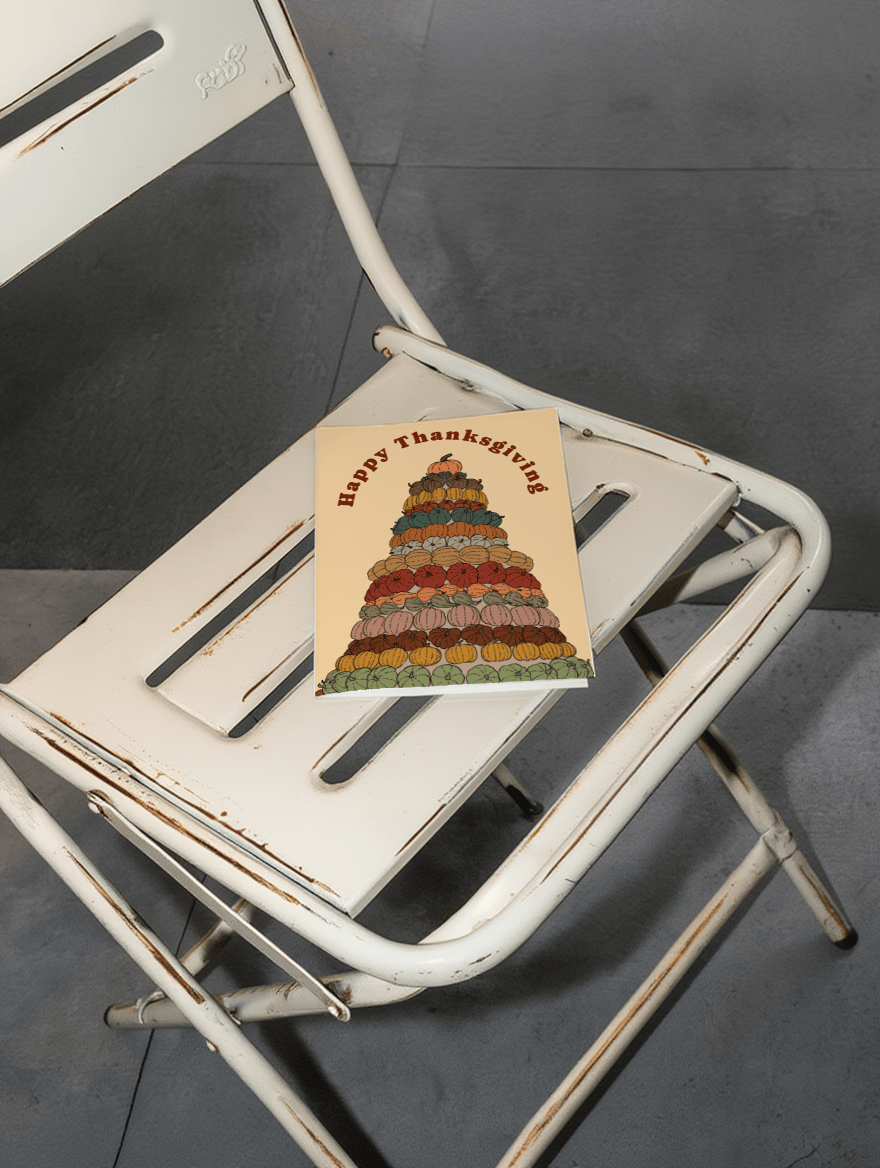 Pumpkin Pyramid Thanksgiving mockup 2