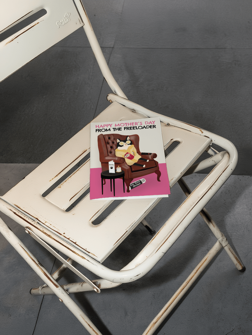 happy mother's day from the freeloader mockup 2