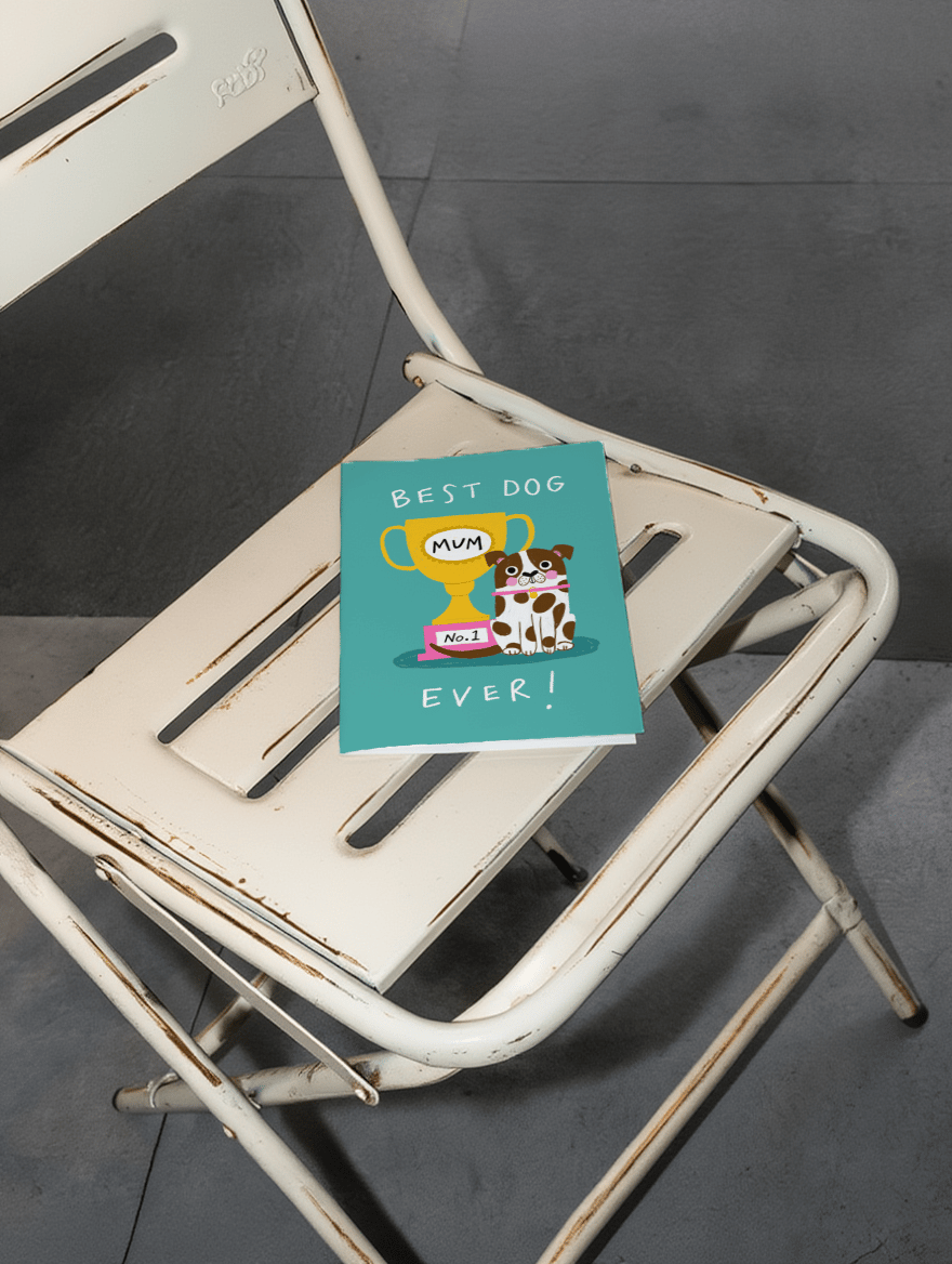 best dog mum ever mockup 2