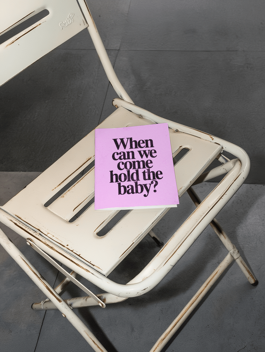 when we come hold the baby mockup 2