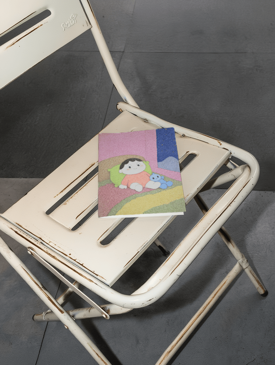 baby in bed with plushie mockup 2