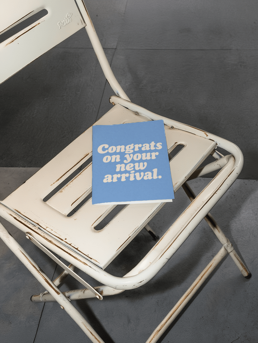 congrats on your new arrival mockup 2