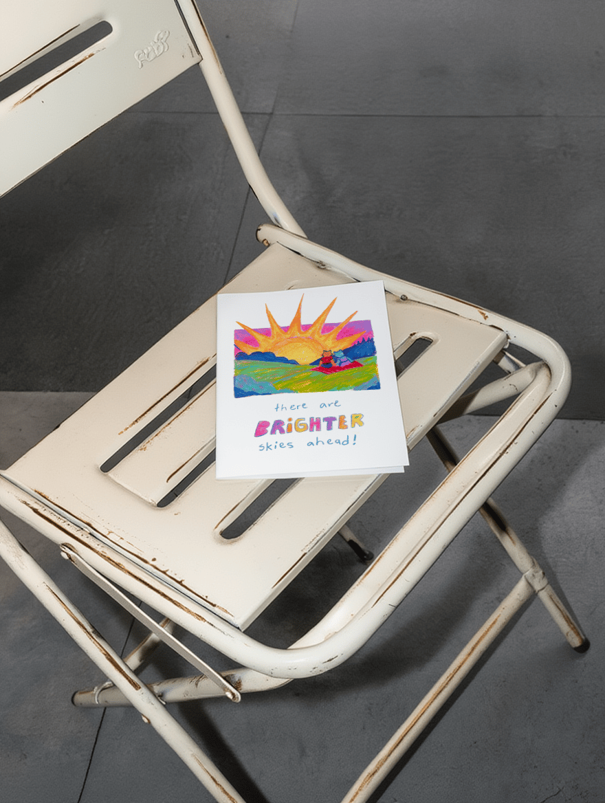 there are brighter skies ahead mockup 2