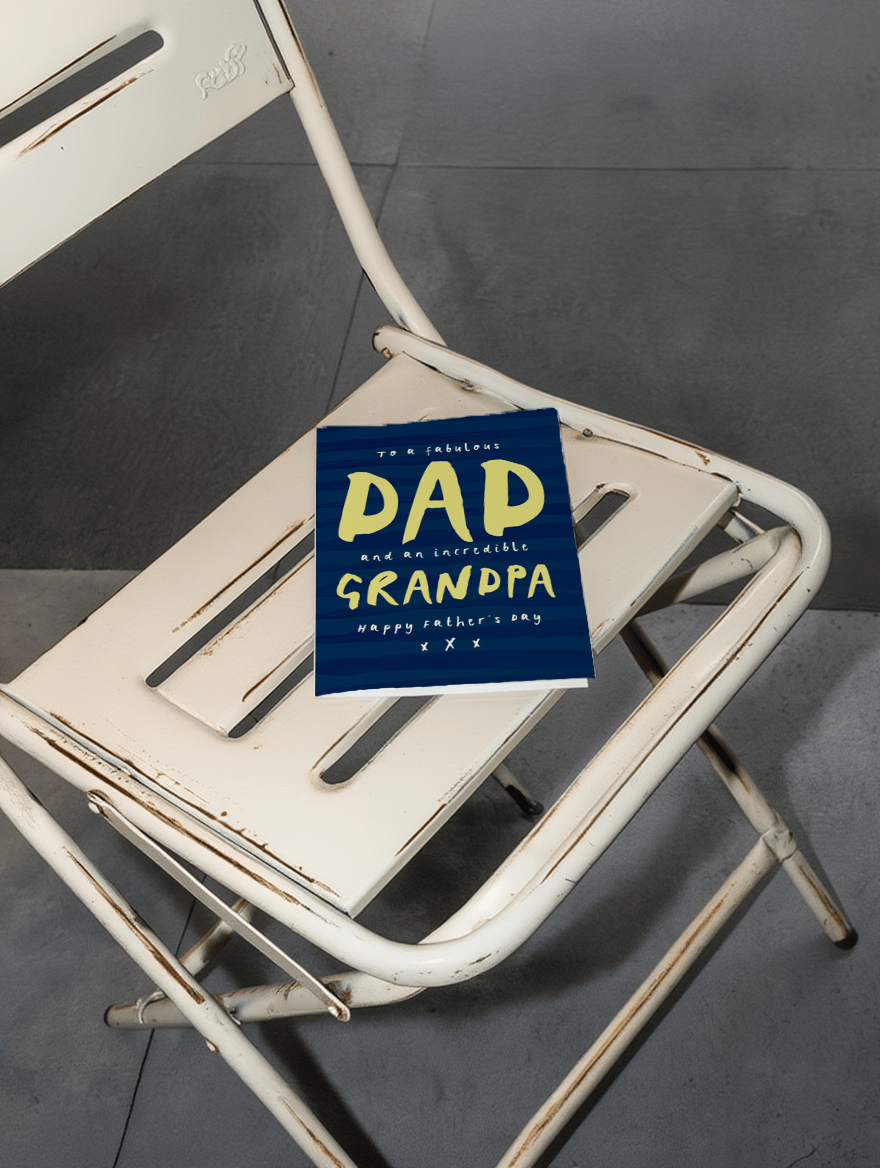 Fabulous Dad, Incredible Grandpa mockup 2