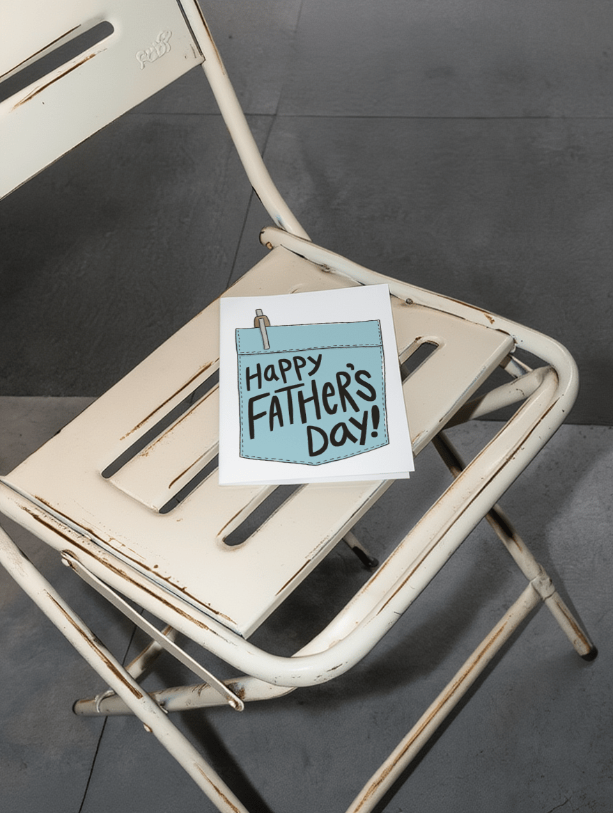 Happy Father's Day Pocket mockup 2