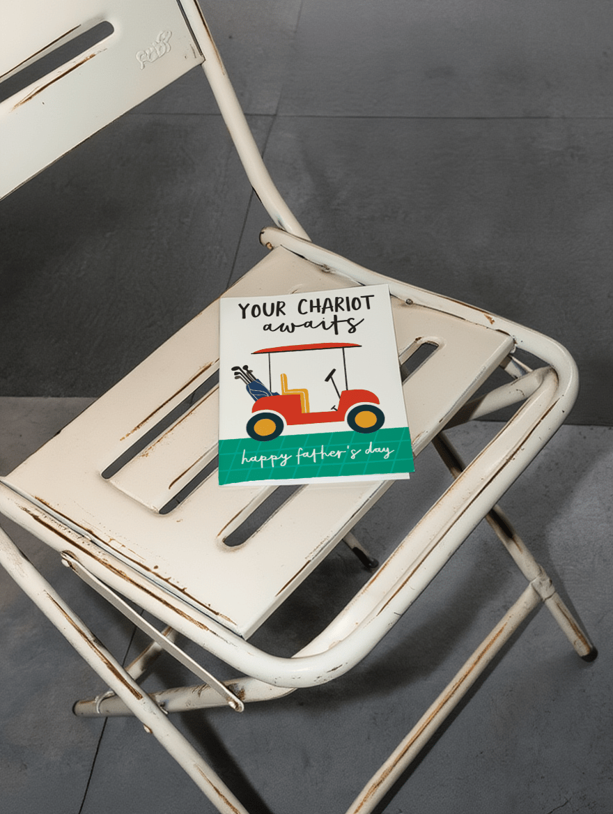 Your Chariot Awaits mockup 2