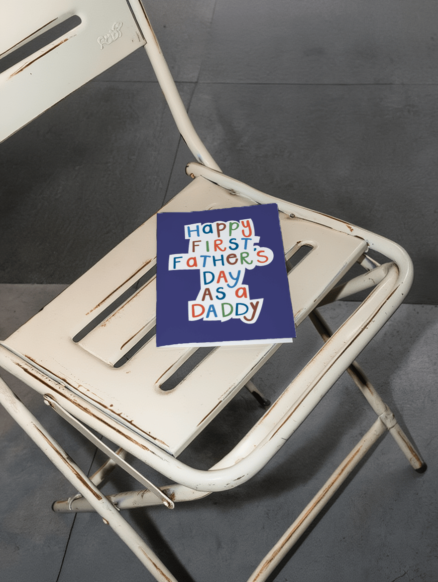 First Father's Day As Daddy mockup 2