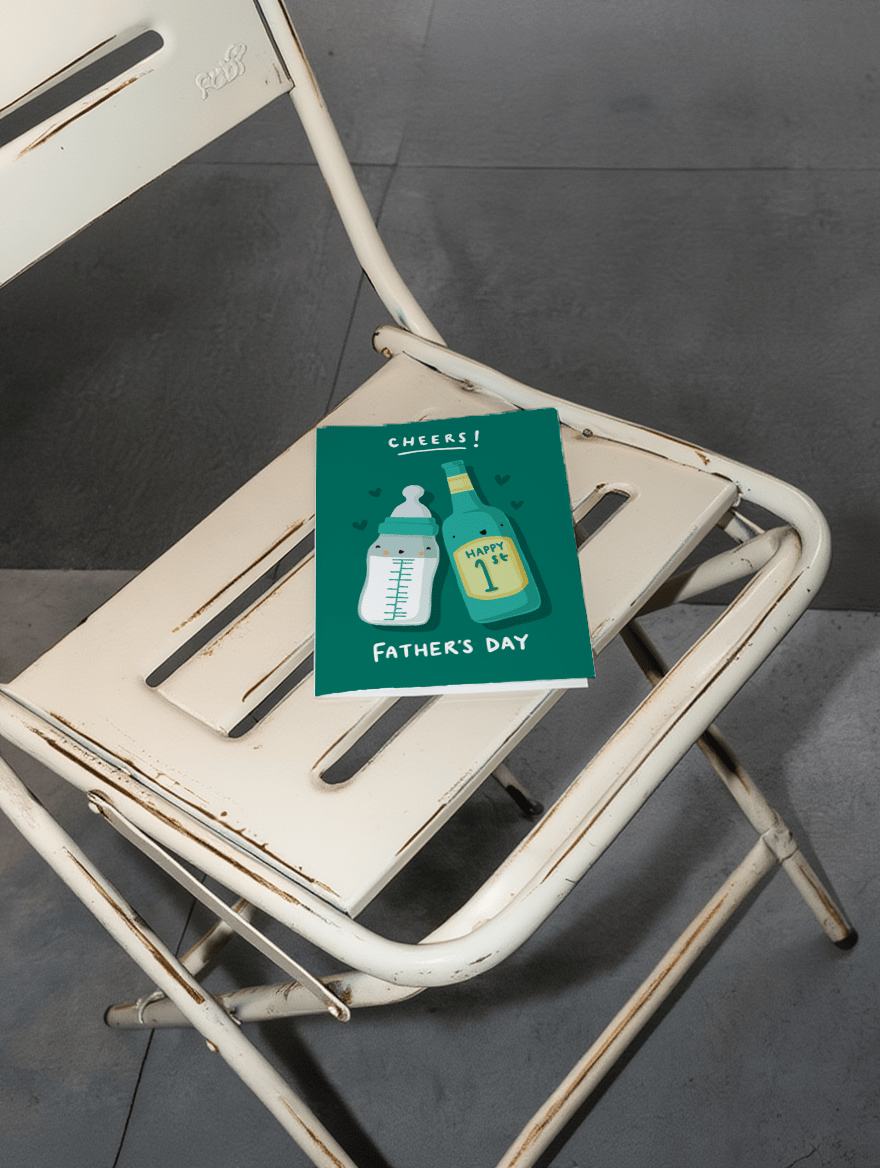 First Father's Day Cheers mockup 2