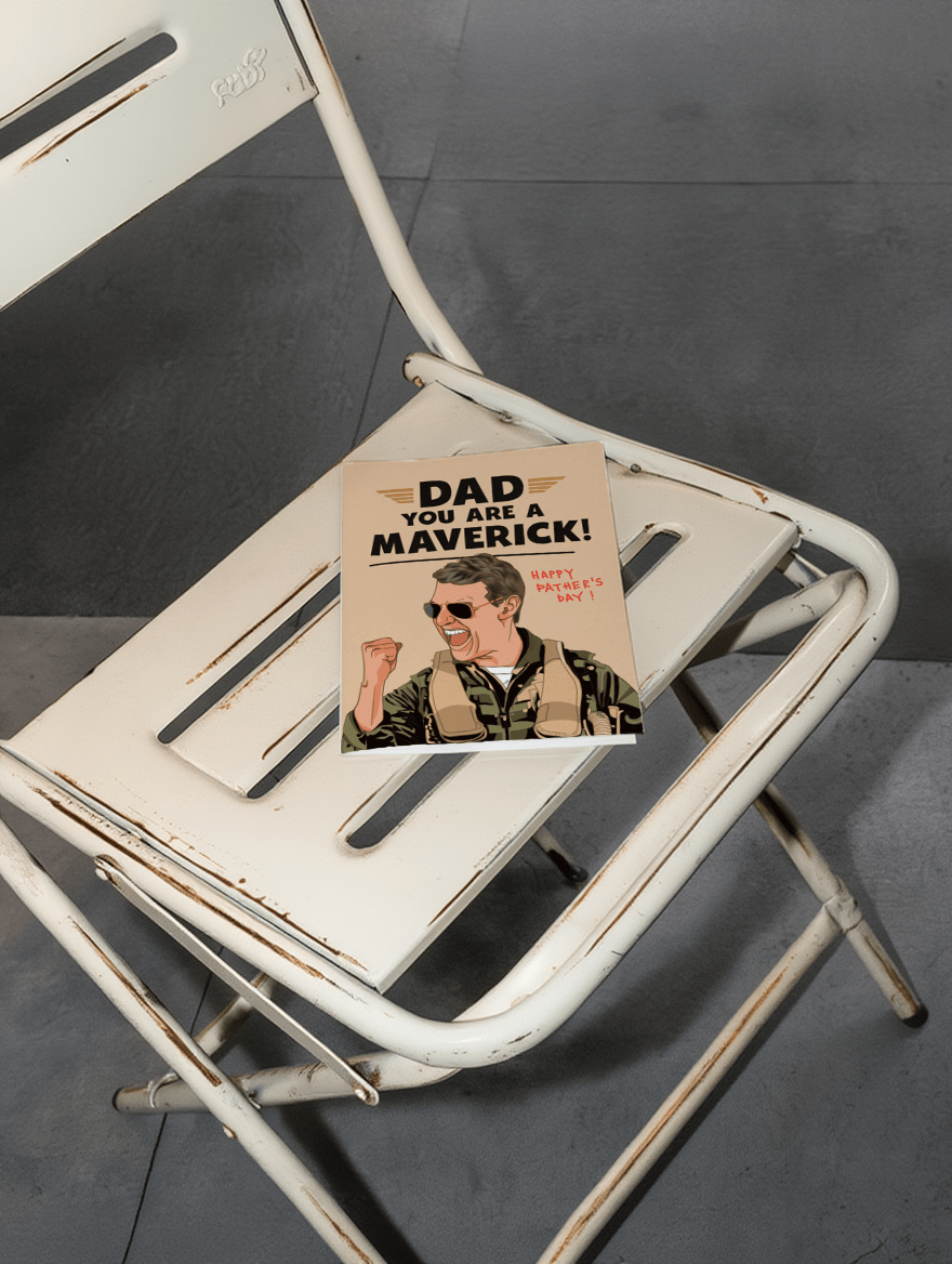 Dad You Are A Maverick mockup 2