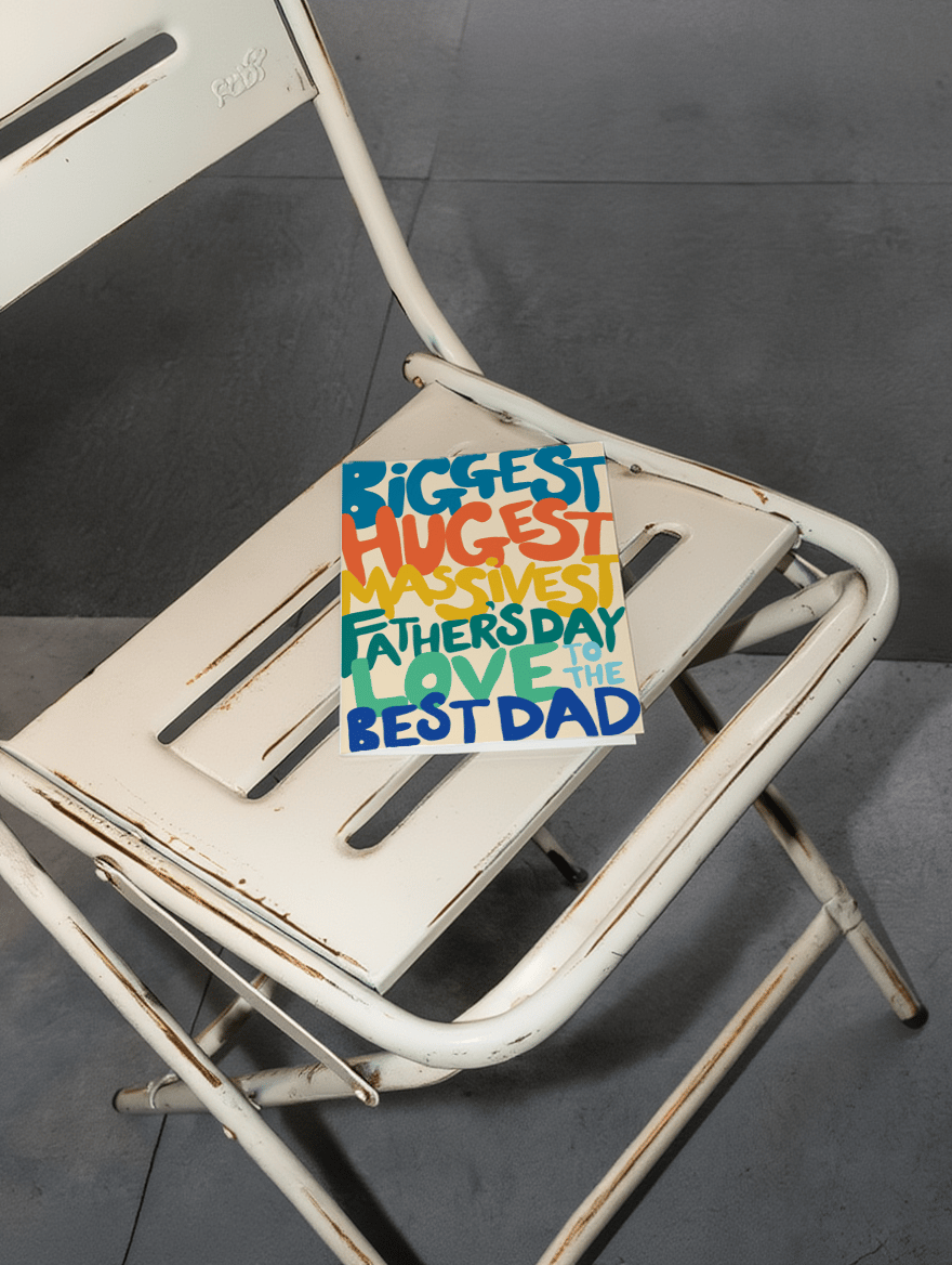 Biggest Father's Day Love mockup 2