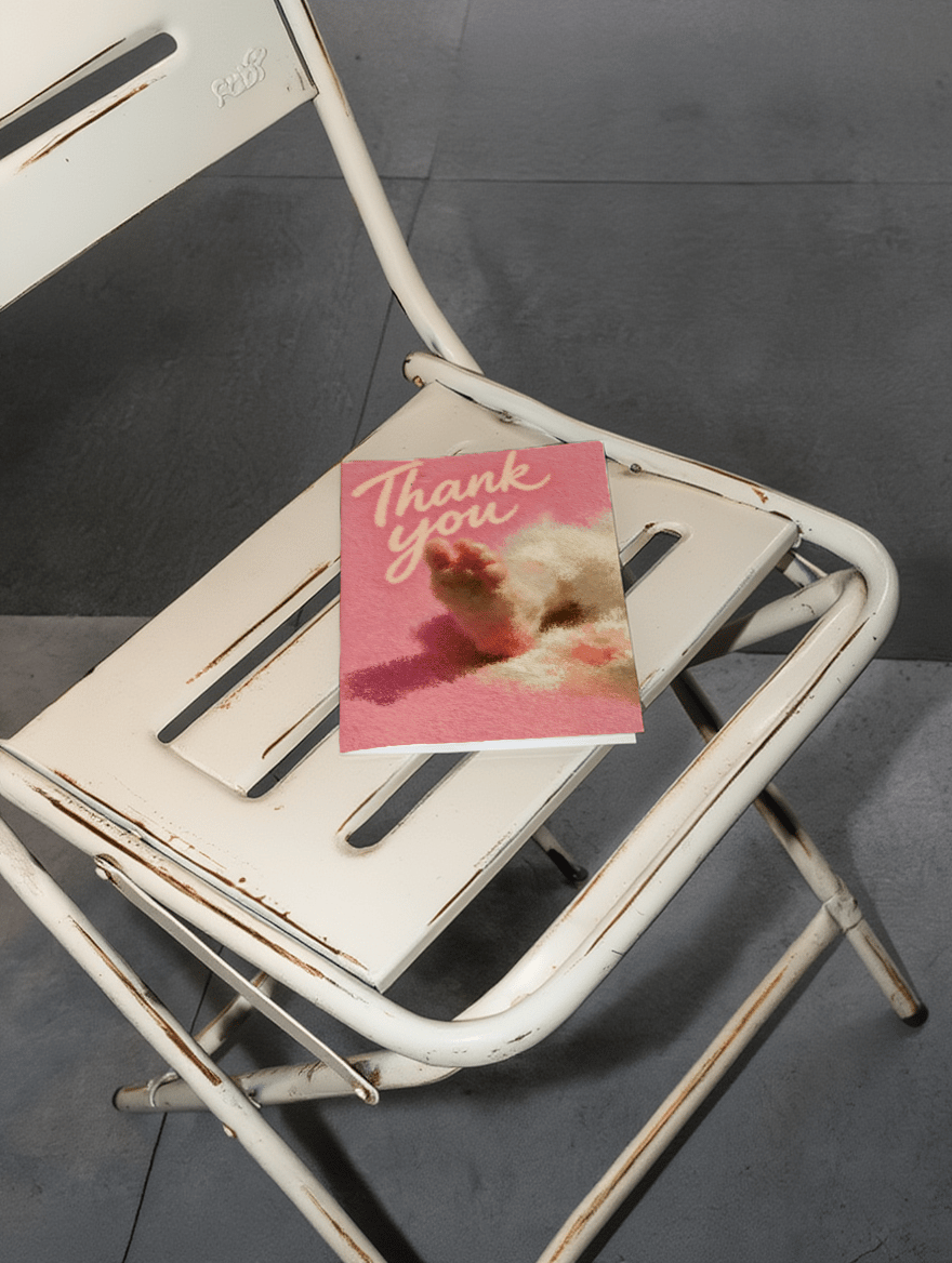 Little Foot Thank You mockup 2