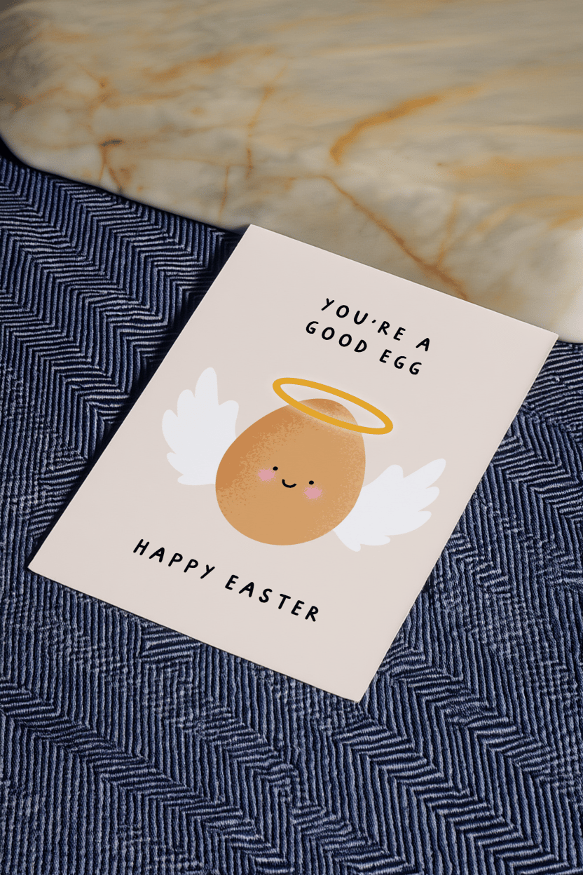 you're a good egg happy easter mockup 2