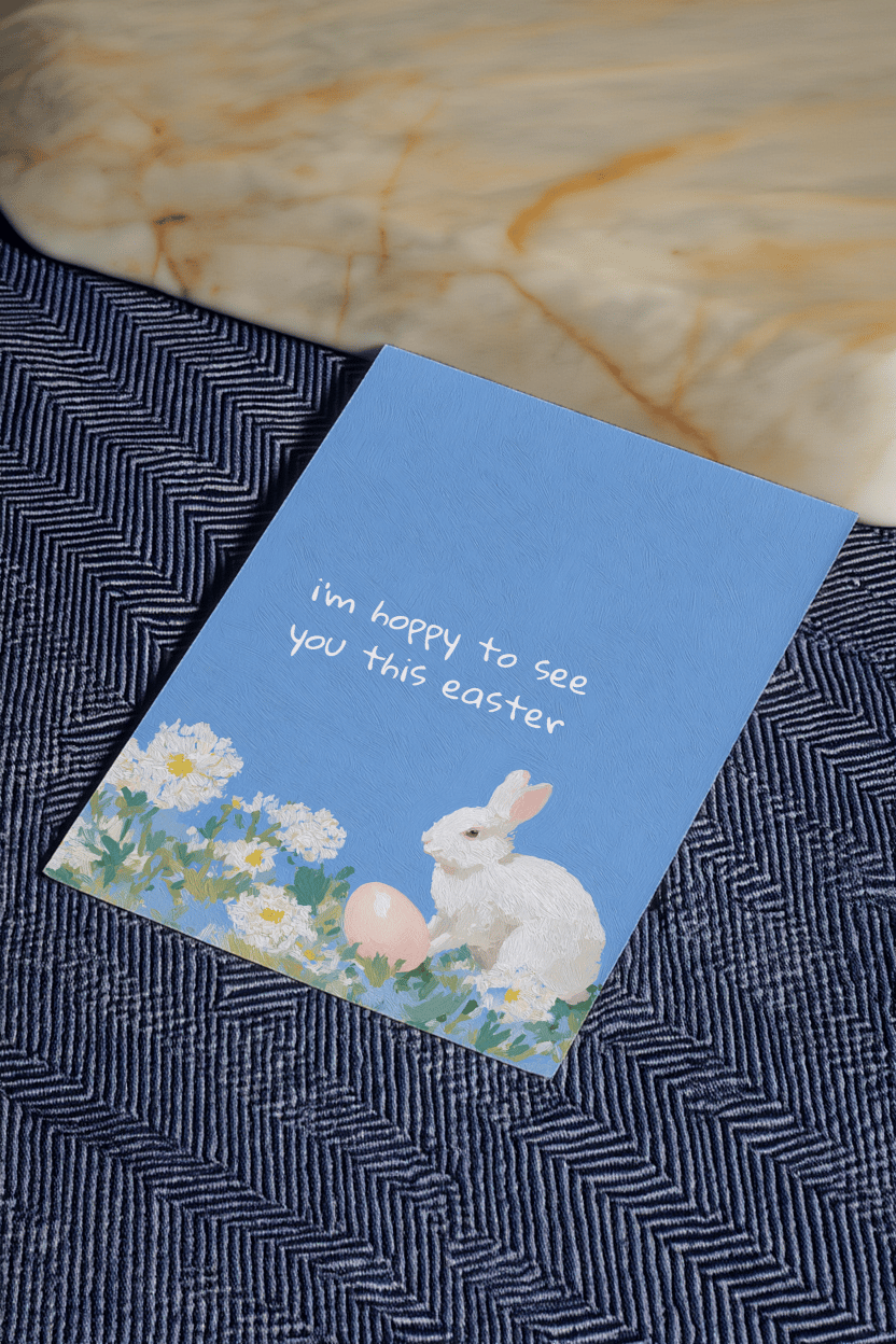 i'm hoppy to see you this easter mockup 2