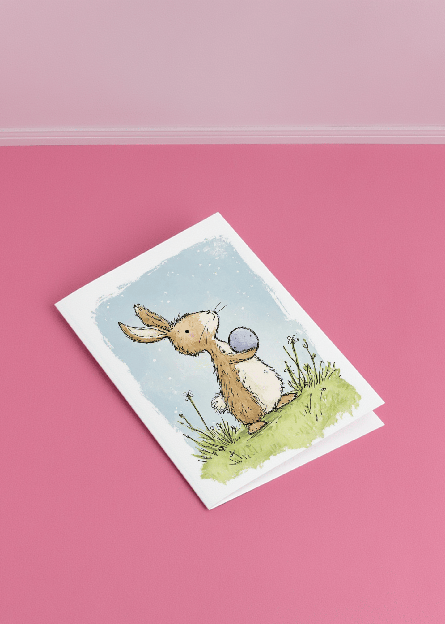 Sweet Bunny Easter Wishes mockup 1