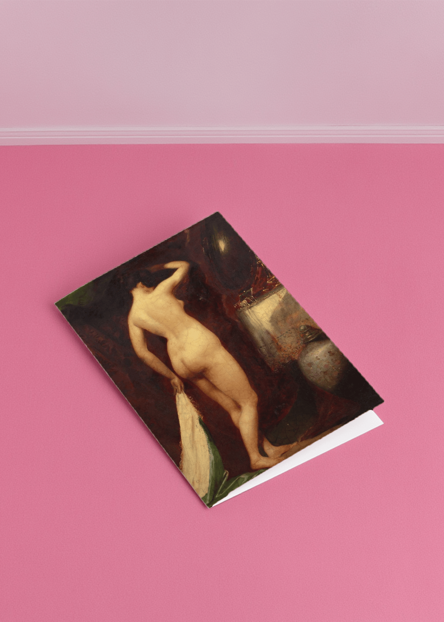 Artful pose still life mockup 1