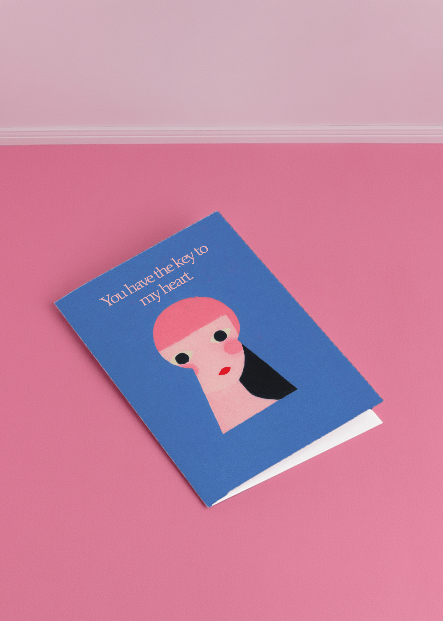 Key to My Heart Card mockup 1
