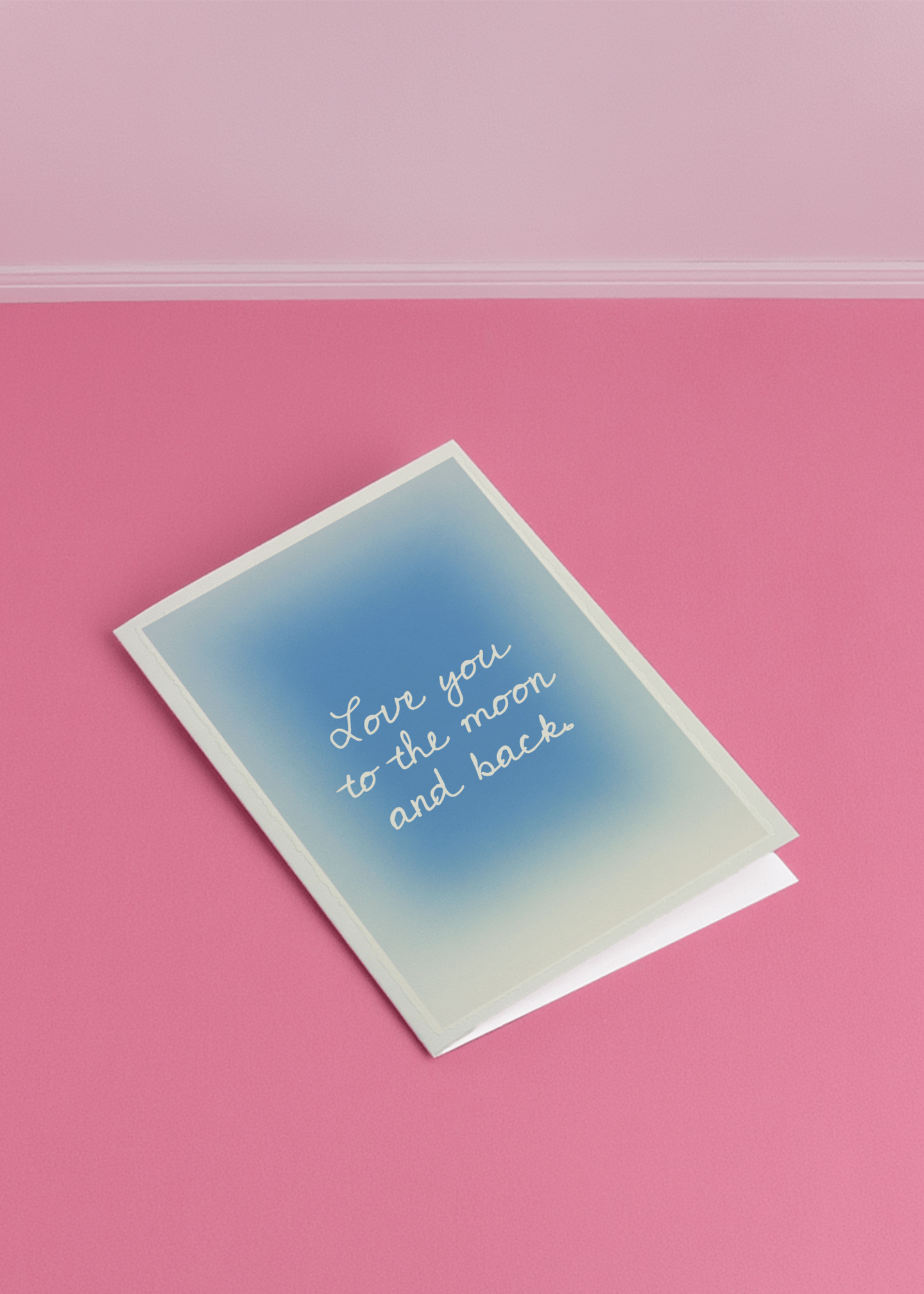 To the Moon and Back Card mockup 1