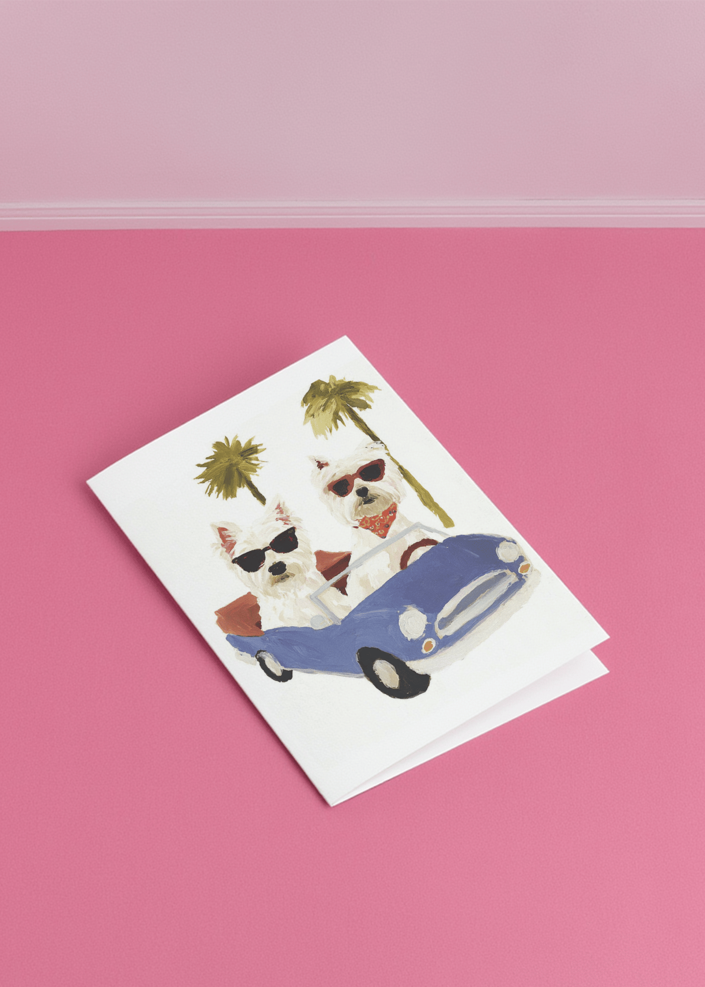 Cool Pups Road Trip Card mockup 1