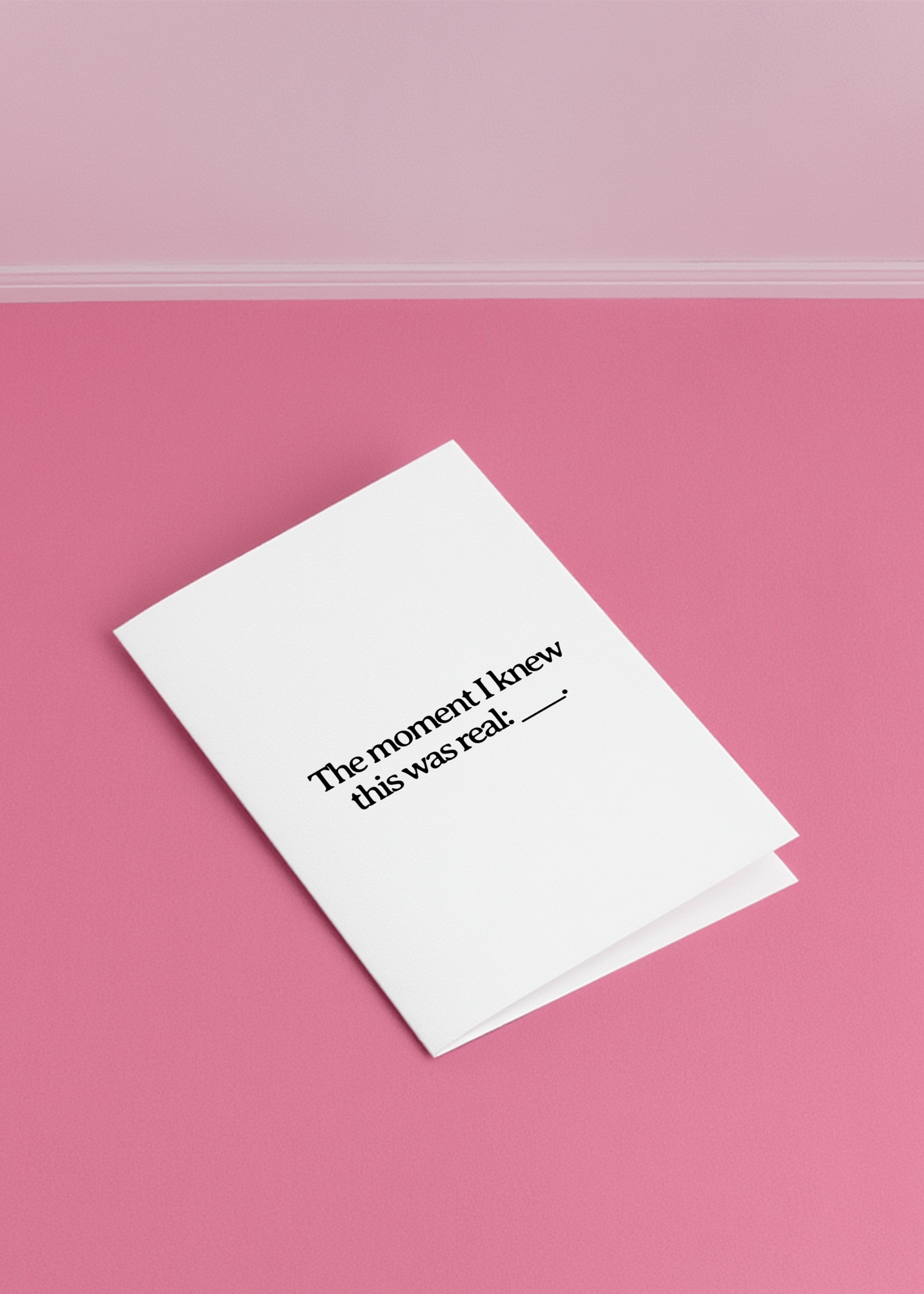 When I Knew It Was Real mockup 1