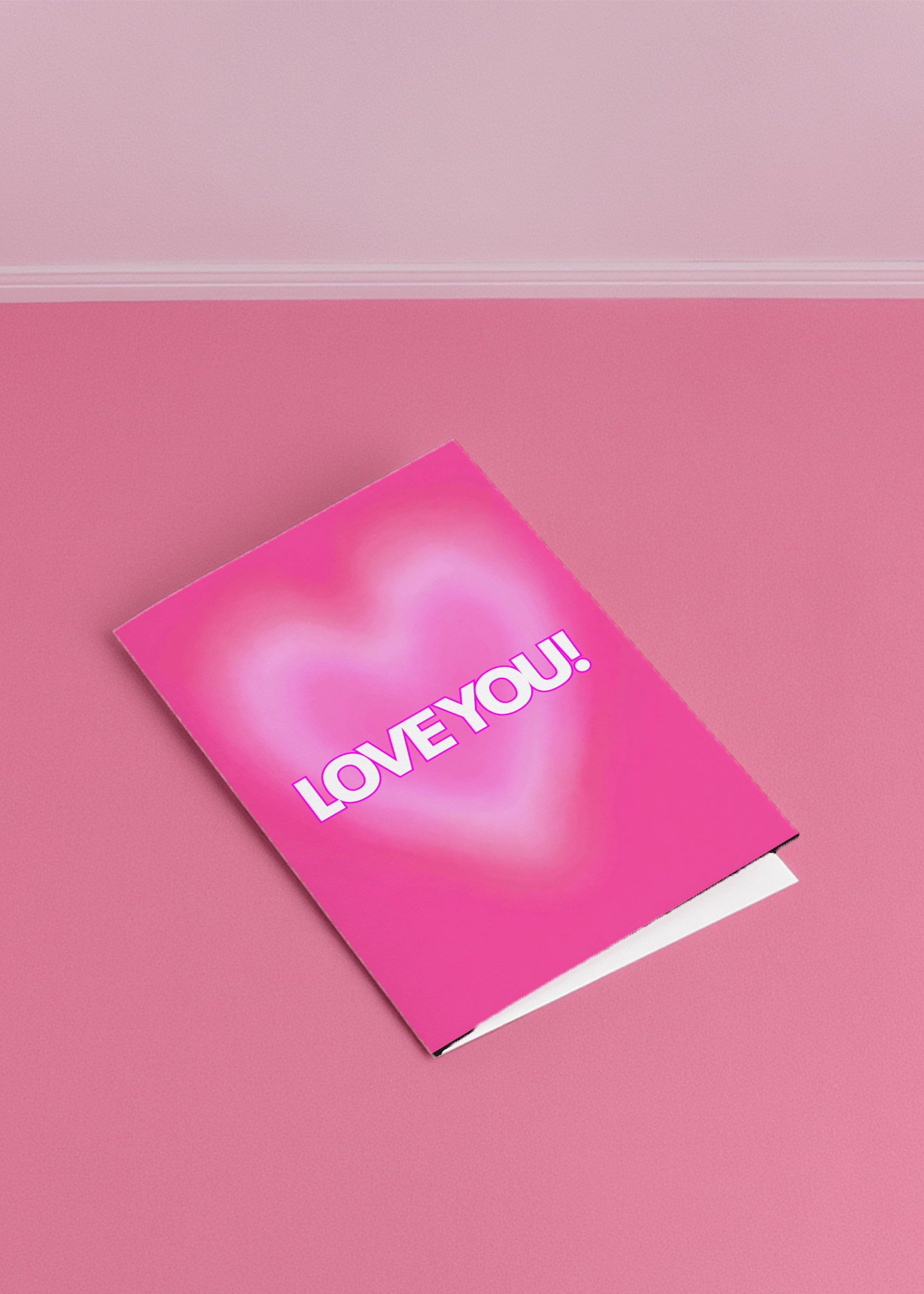 Radiant Love Blast Card mockup 1