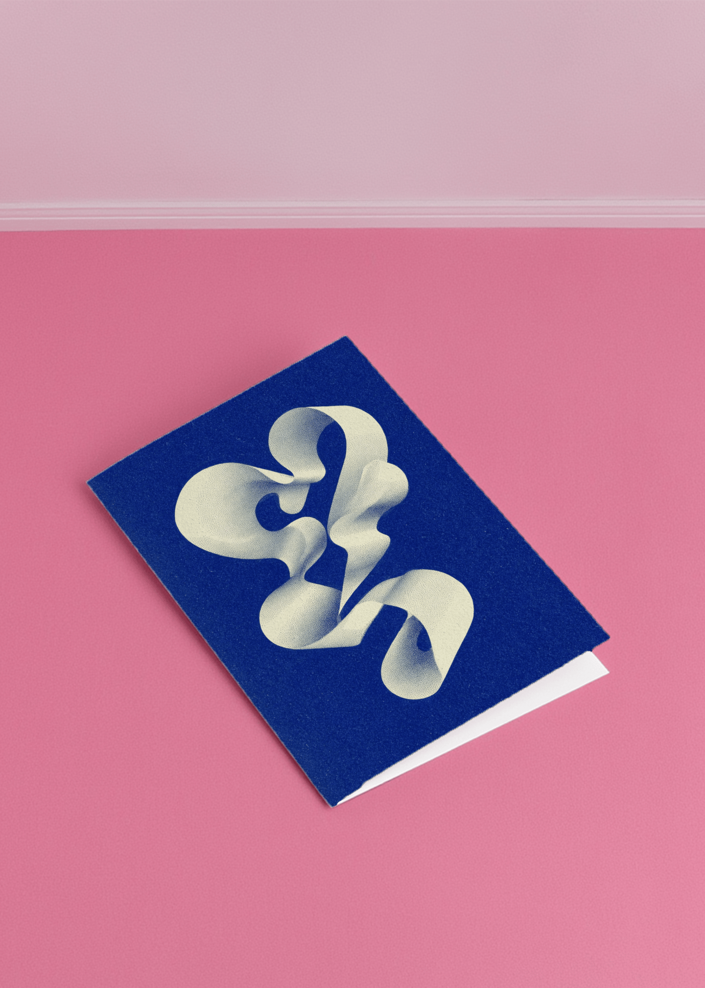 Ethereal Ribbon Heart Card mockup 1
