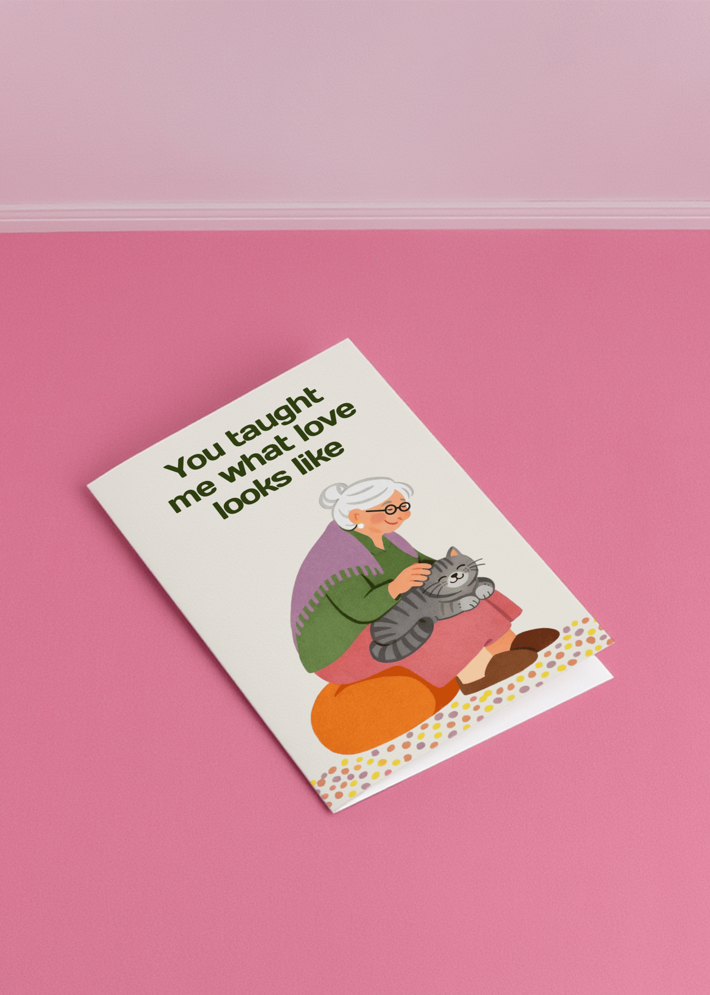 Heartfelt Love and Gratitude Card mockup 1