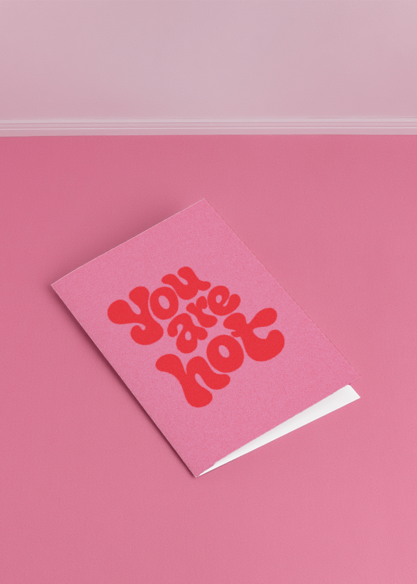 Playful Compliment Card mockup 1