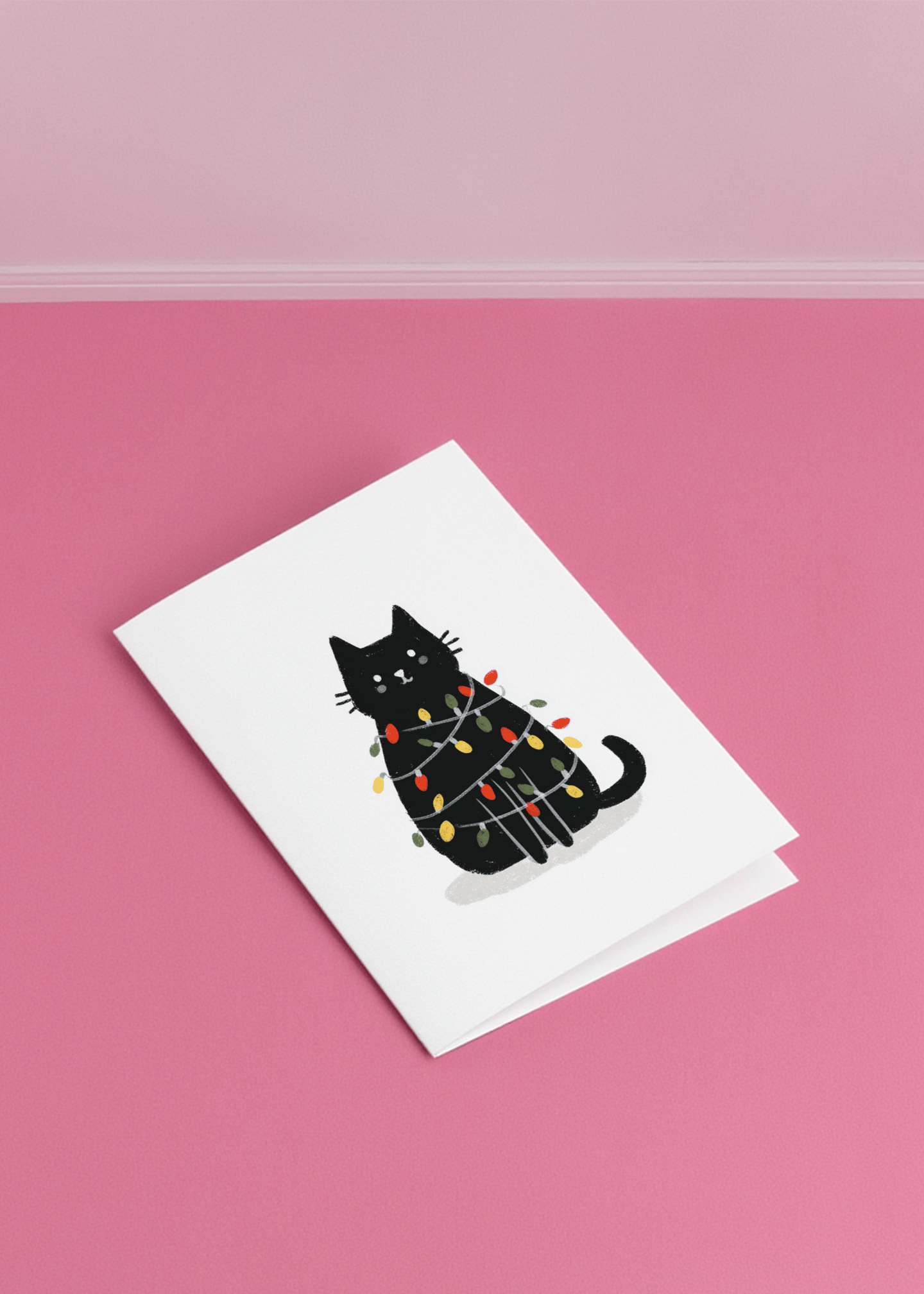 Festive Feline Holiday Cheer mockup 1