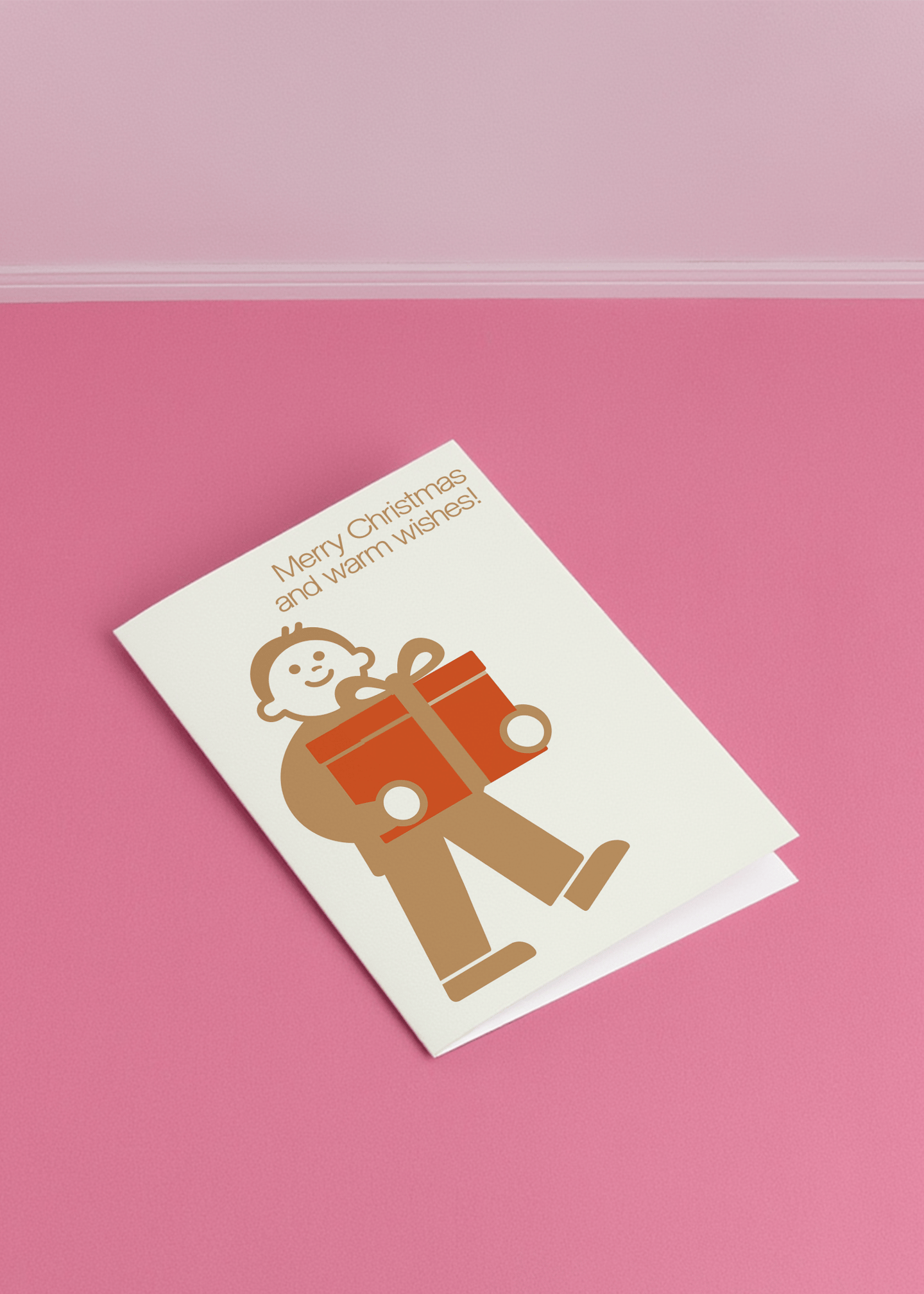 Festive Cheer Christmas Card mockup 1