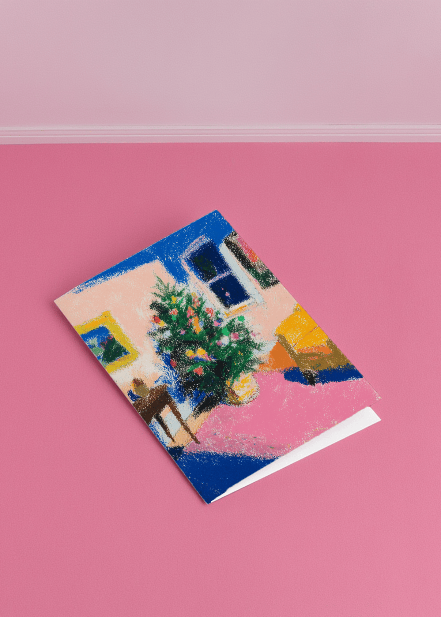 Cozy Christmas Tree Delight mockup 1