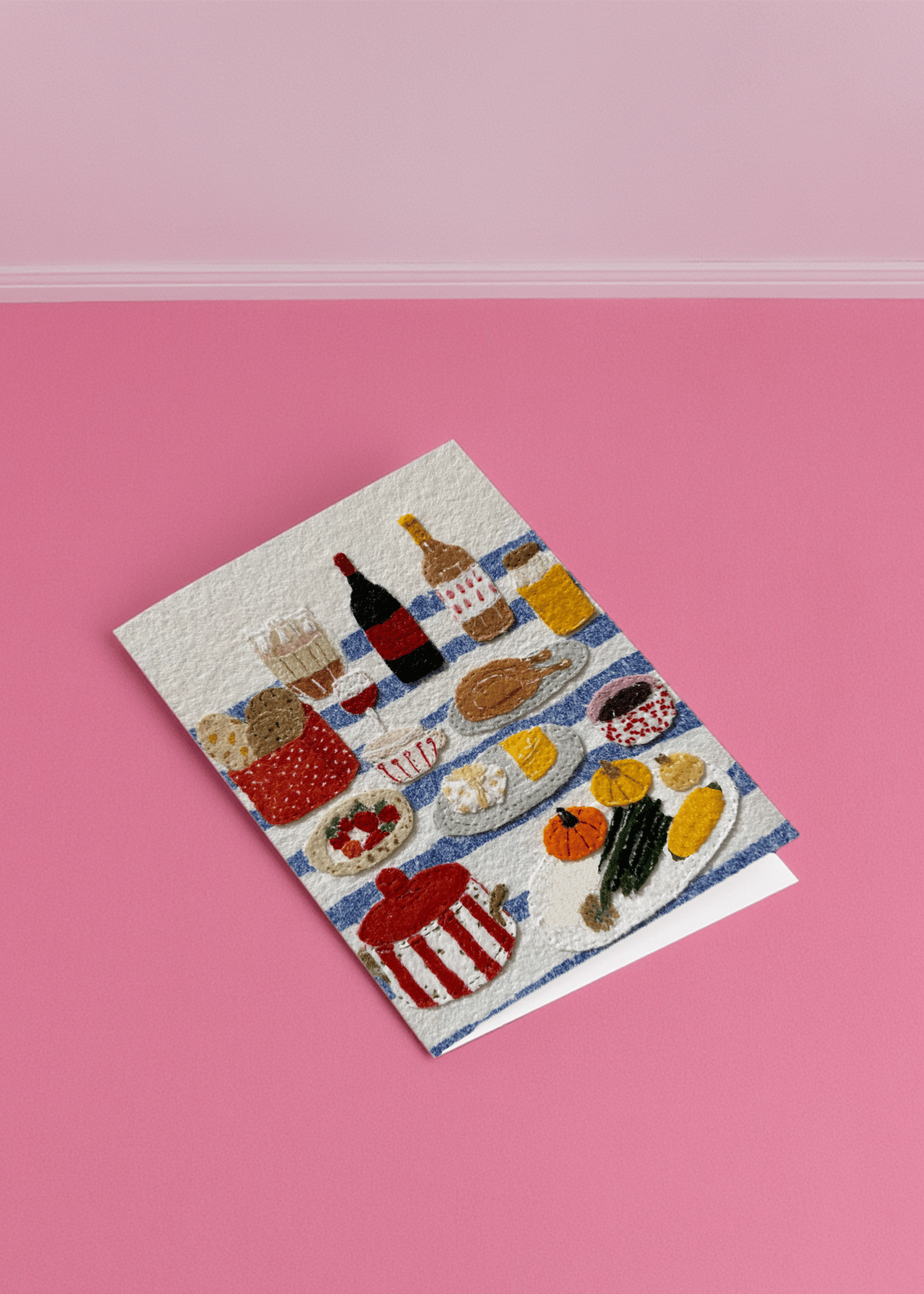 Cozy Autumn Feast Card mockup 1