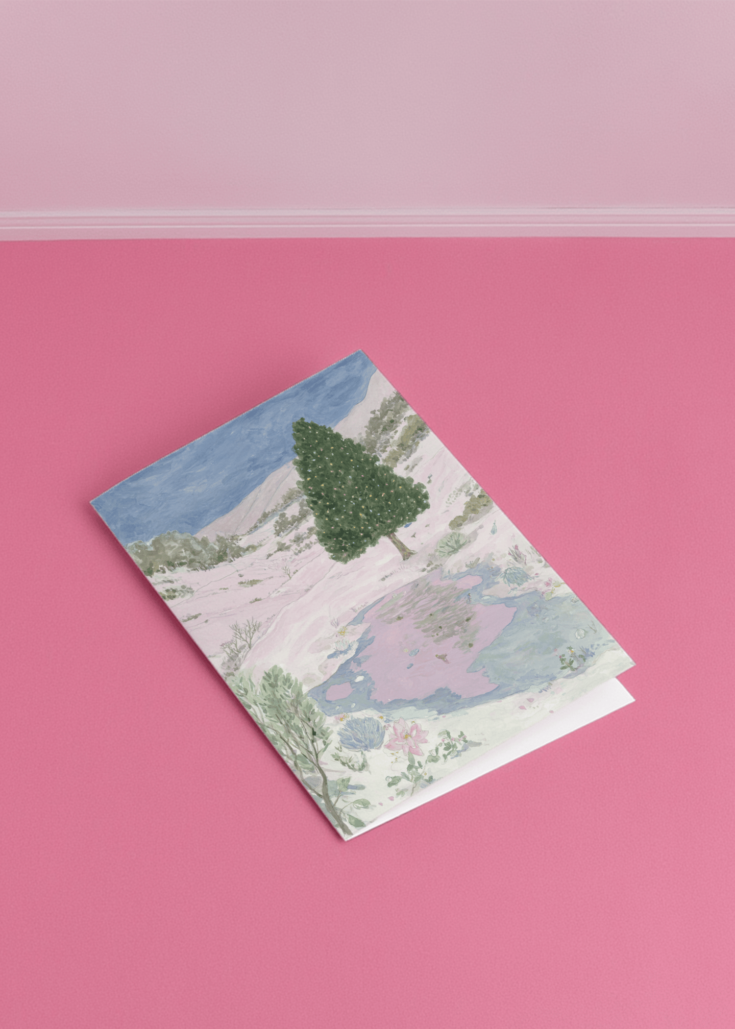 Peaceful Winter Wonderland mockup 1