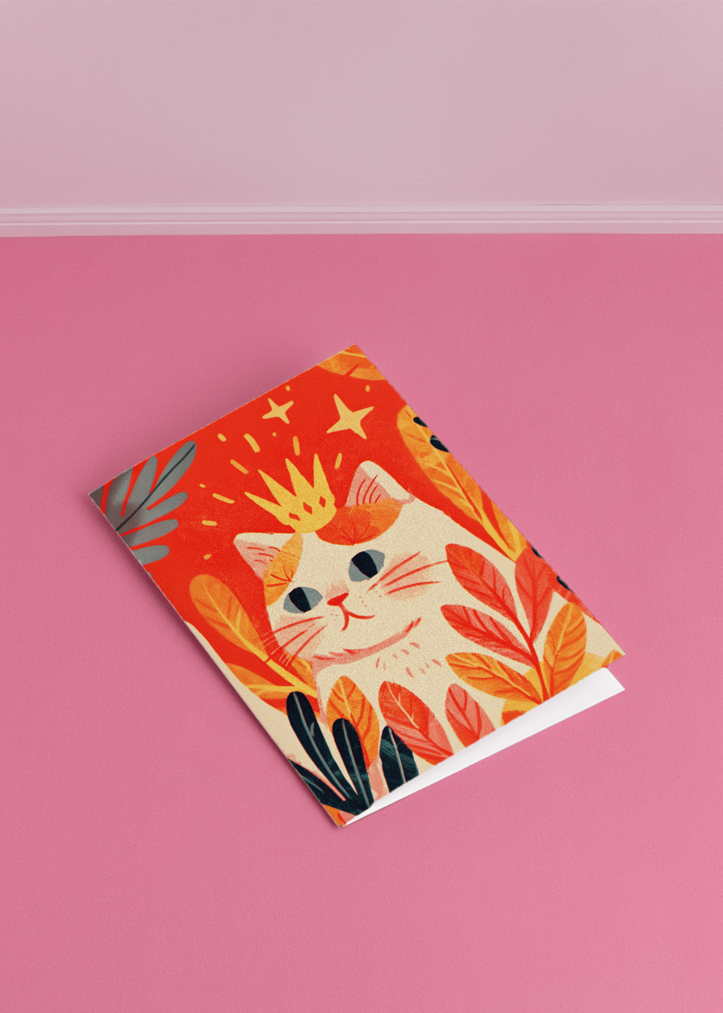 Majestic Cat Greetings mockup 1