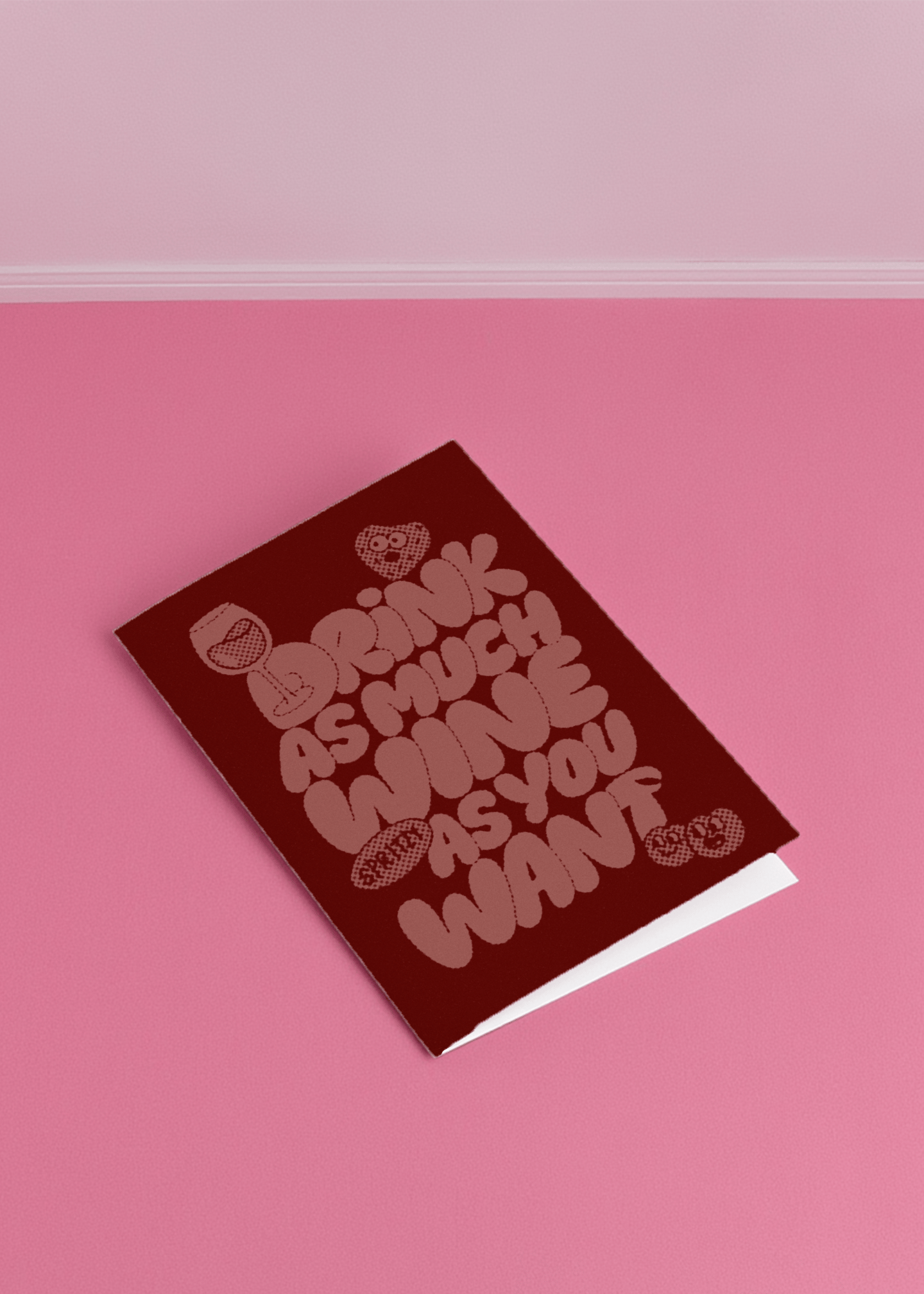 Wine Lovers' Delight Card mockup 1