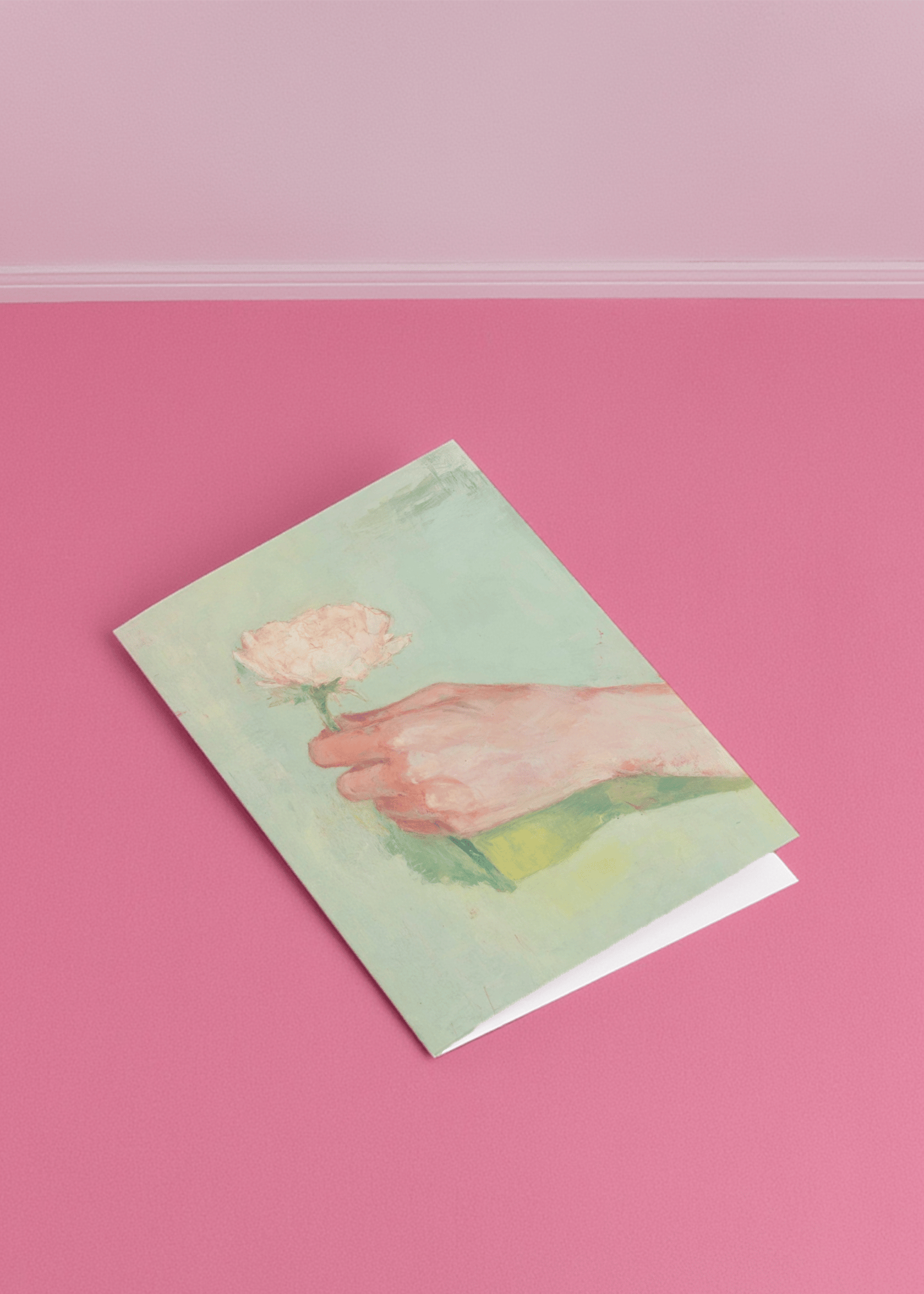 Tender Blooms Card mockup 1