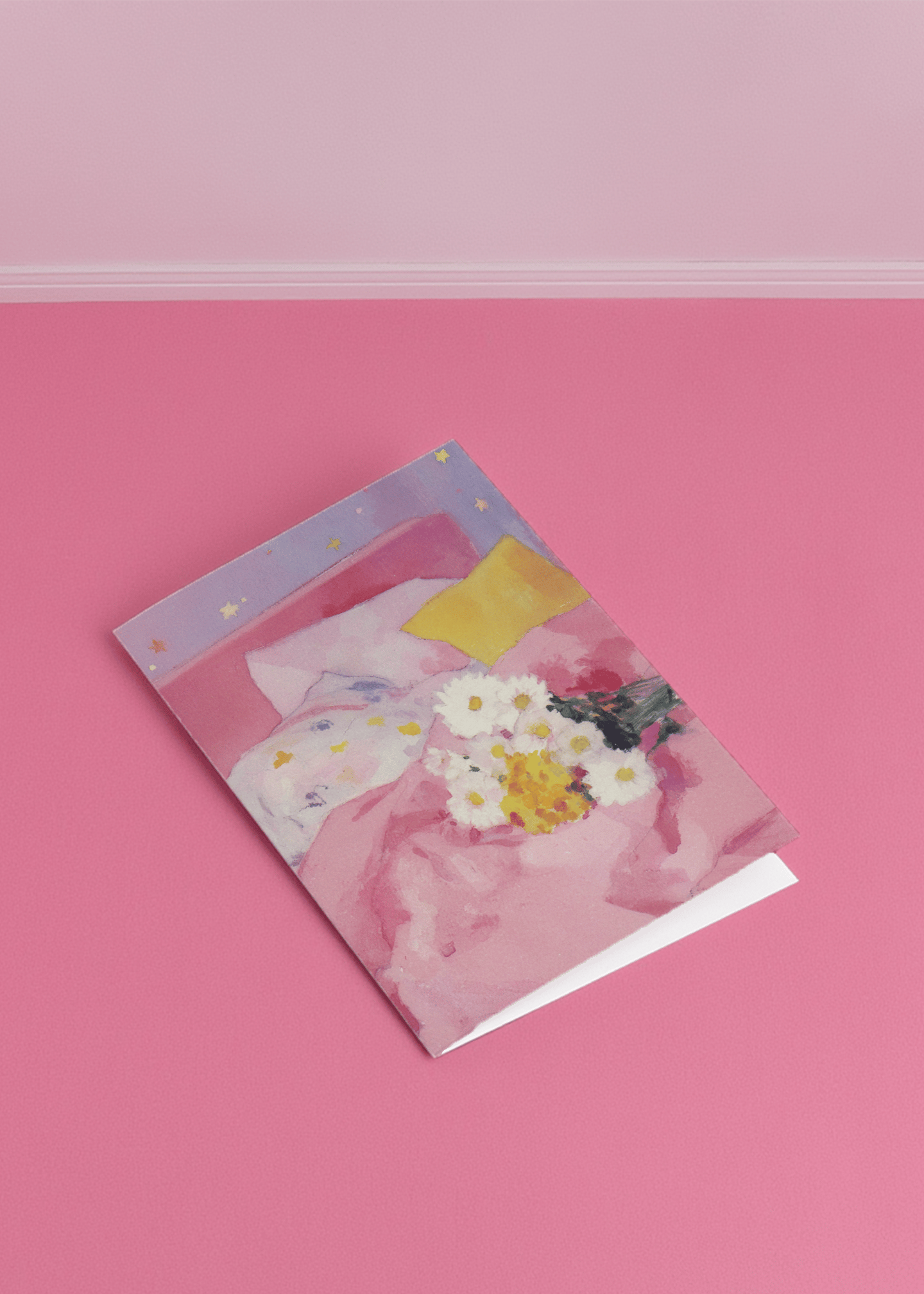 Dreamy Daisies Greeting Card mockup 1