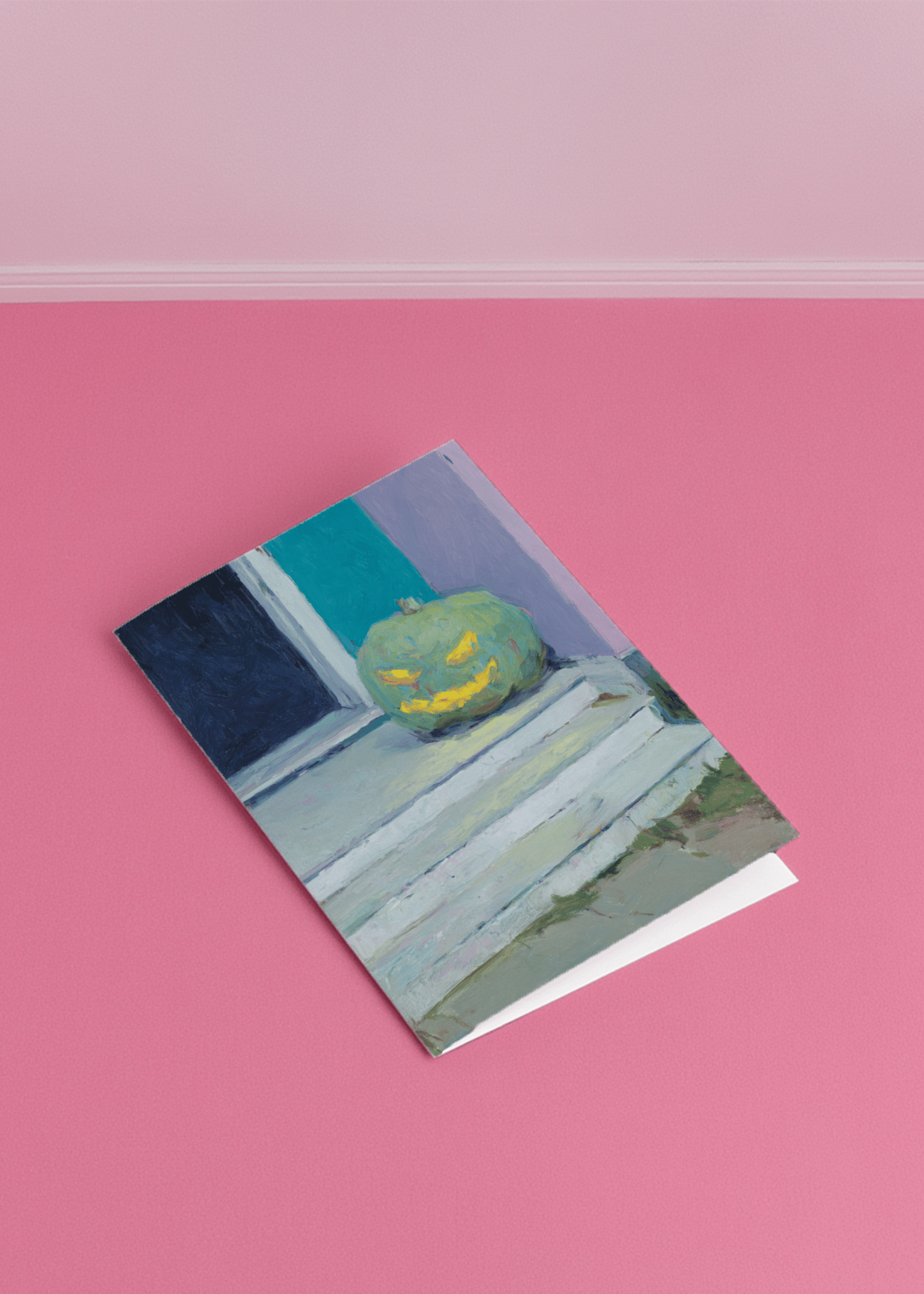 Spooky Pumpkin Greetings mockup 1