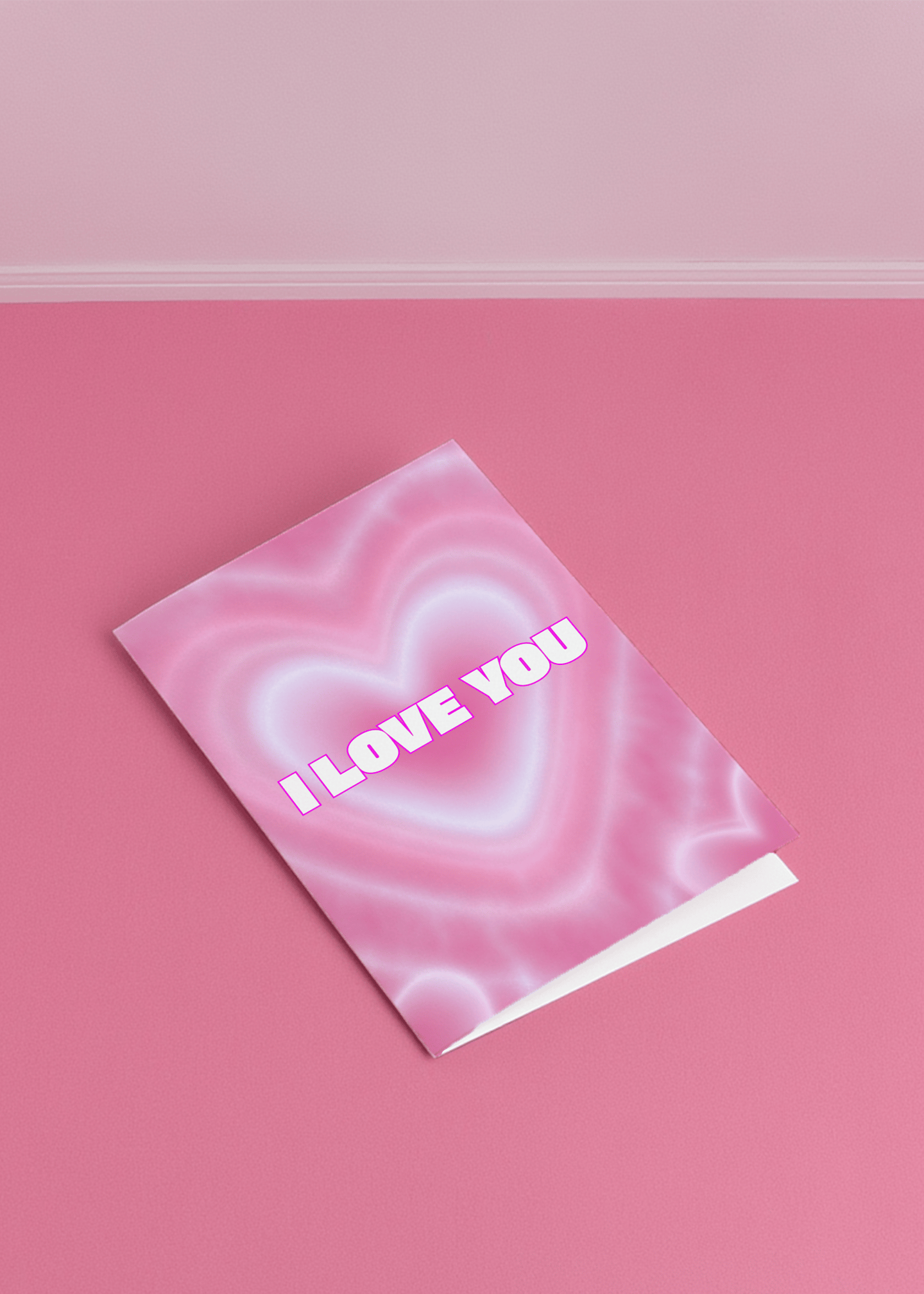 Heartfelt Love Card mockup 1