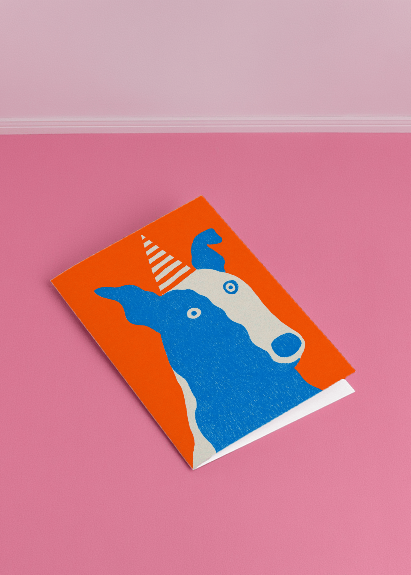 Playful Party Pup Card mockup 1