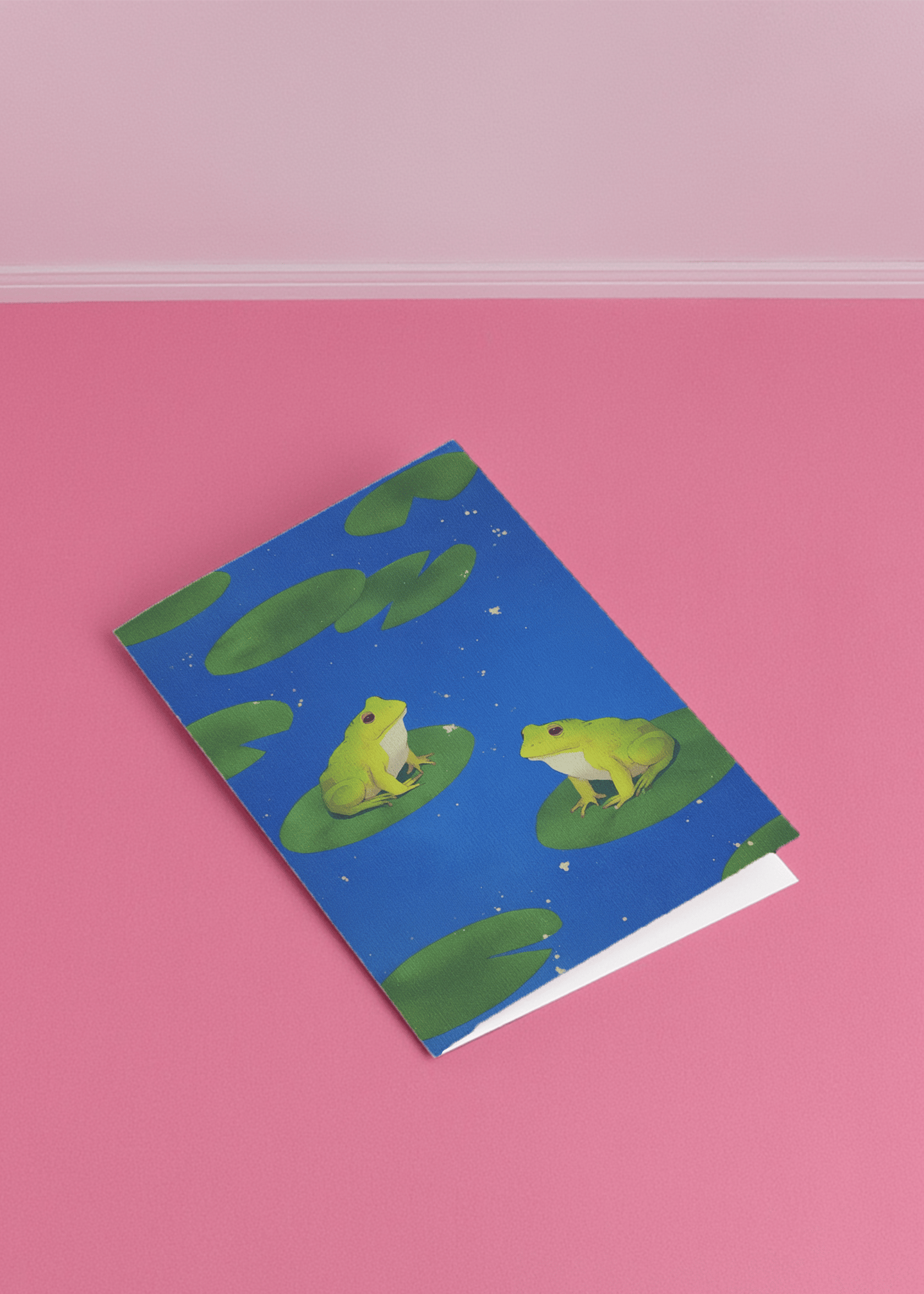 Charming Frog Pond Scene mockup 1