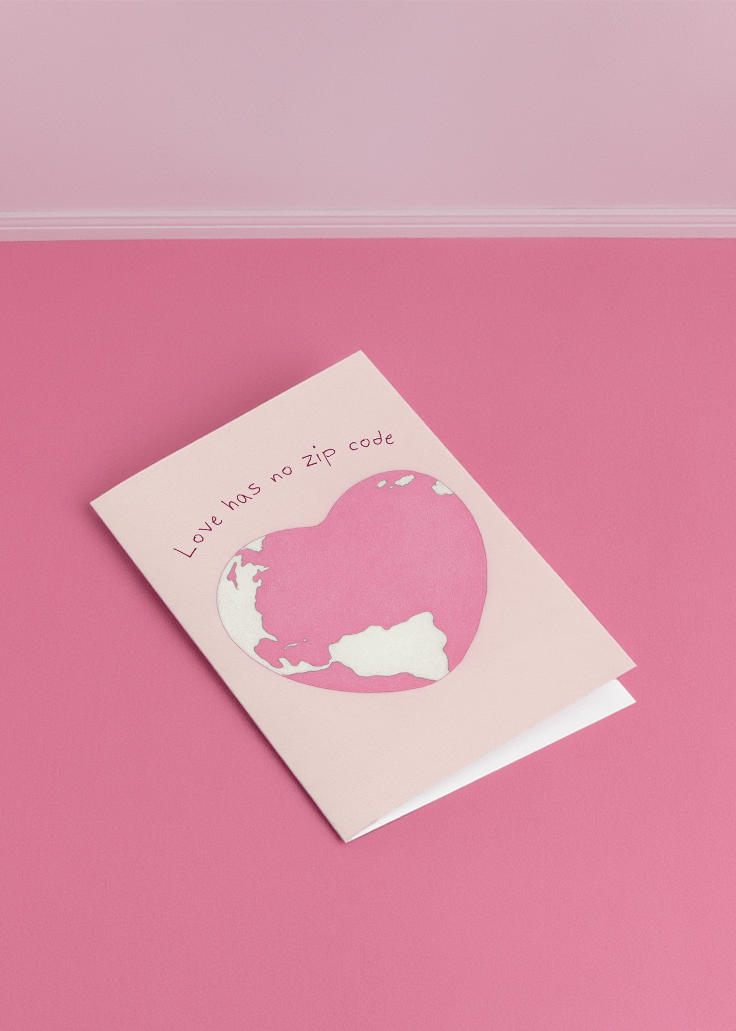 Love Knows No Boundaries Card mockup 1