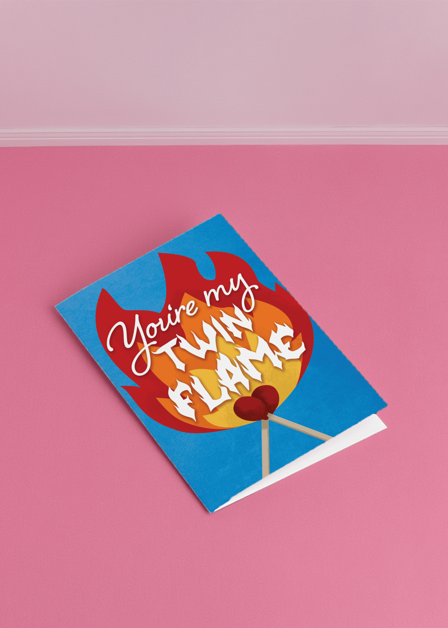 You’re My Twin Flame Card mockup 1