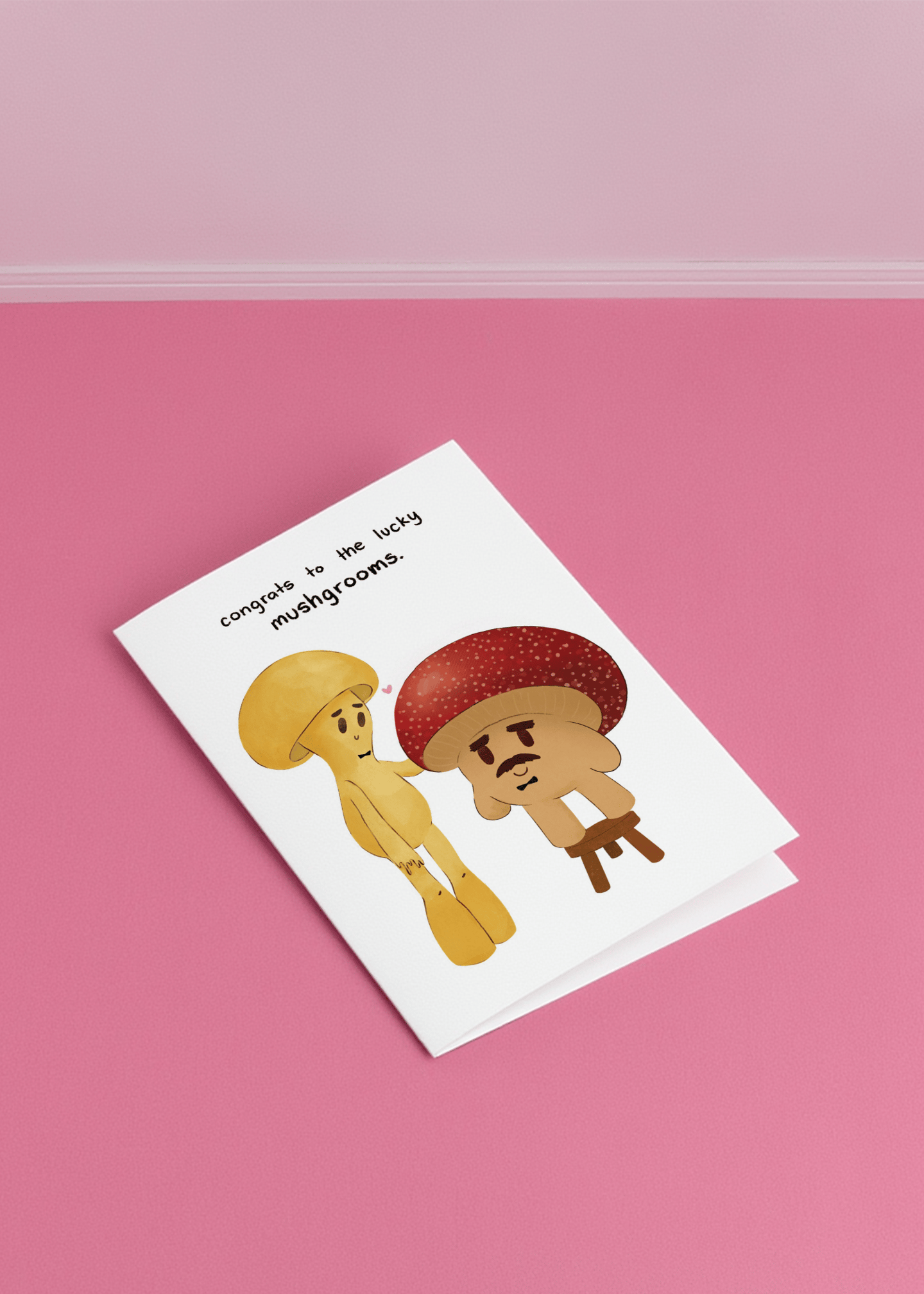Congrats to the Lucky Mushgrooms Card mockup 1