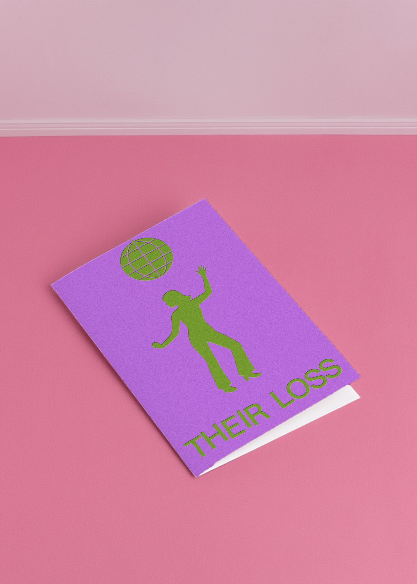 Their Loss Card mockup 1