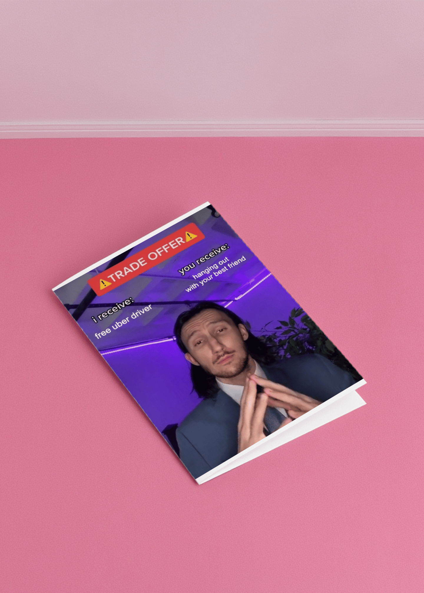 Trade Offer Best Friend Card mockup 1