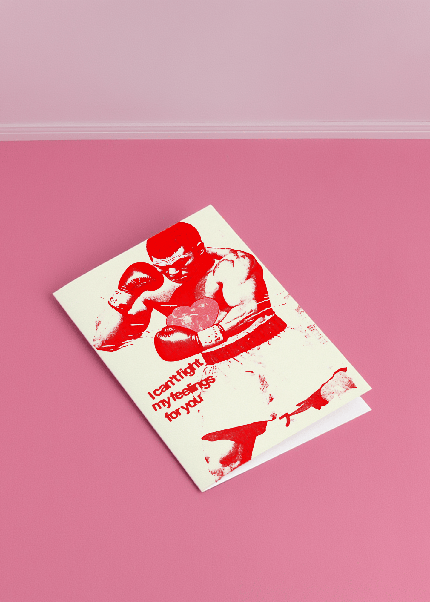 Can't Fight My Feelings Card mockup 1