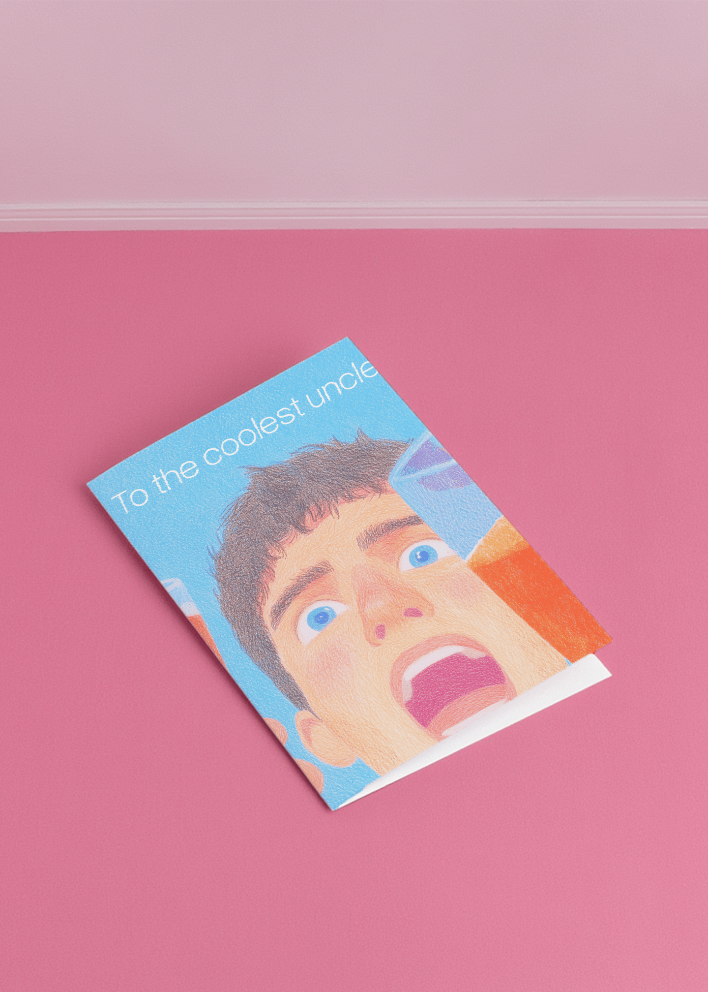 Coolest Uncle Cheers Card mockup 1