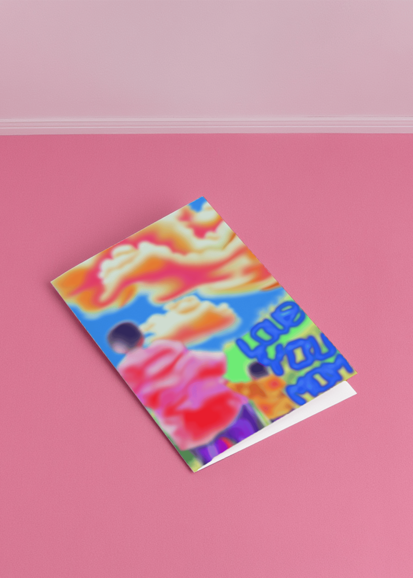 Love You Mom Cloud Card mockup 1