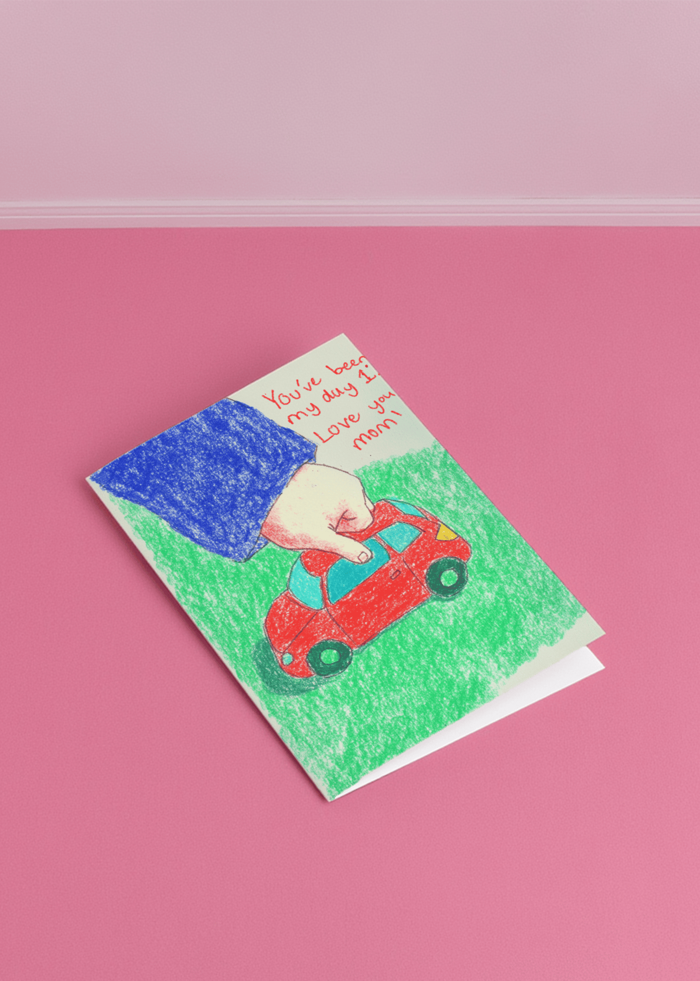 Day One Mom Card mockup 1